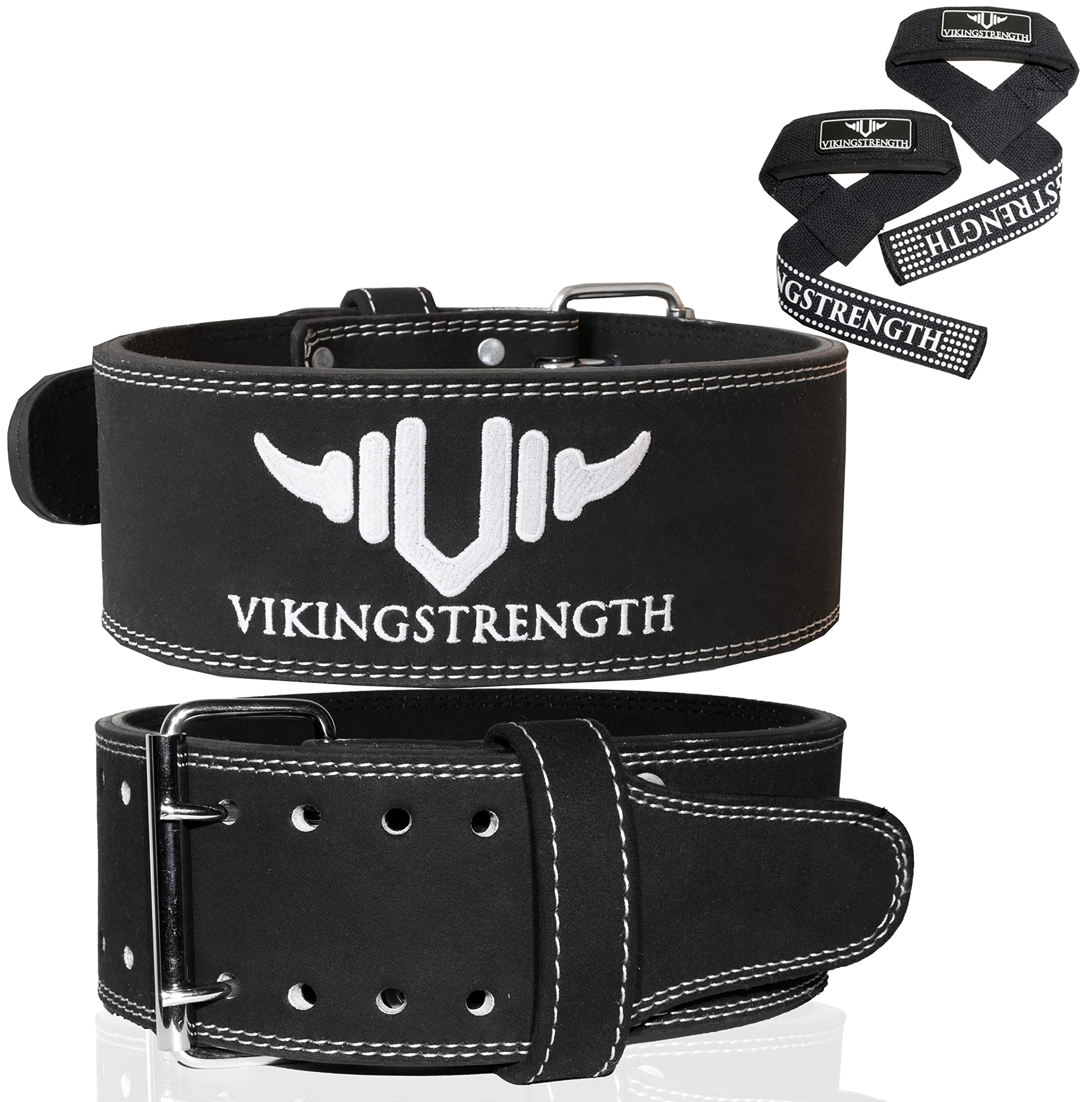 Weight Lifting Belt with Straps - Black XL-image-4713cdfe-da20-46a6-b711-2317585213b8-125669