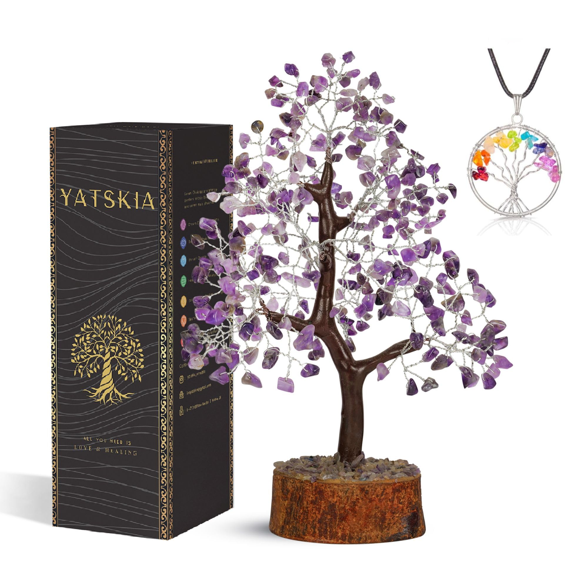Chakra Crystal Tree Decor - Seven Chakra 10-12 Inches-image-c1a18cd6-e6b1-4046-93b3-004bcdea41ae-266122