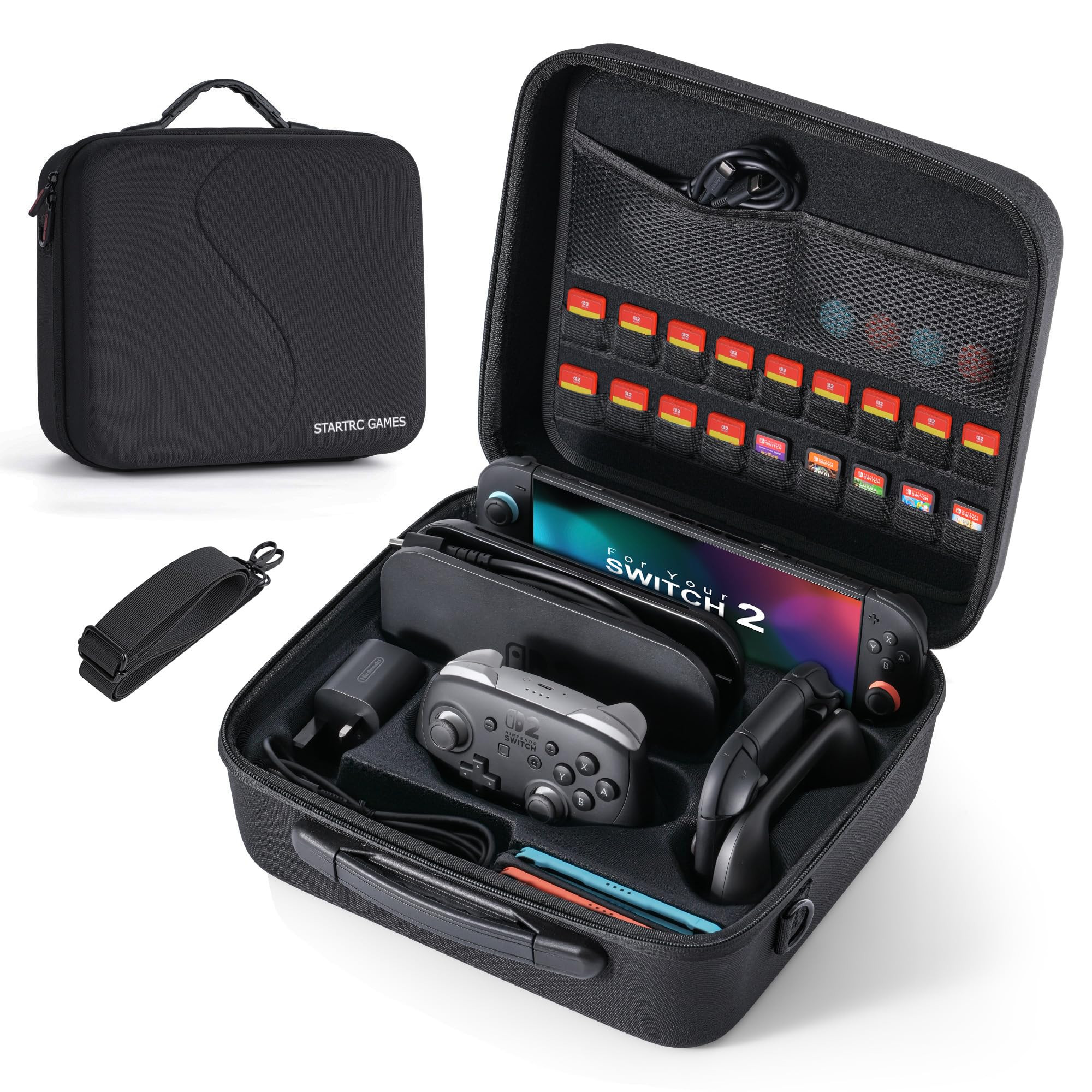 Carry Case for Nintendo Switch 2 - Black 30cm-image-803cb2c0-9f69-4f64-b250-dbe657142b55-169592