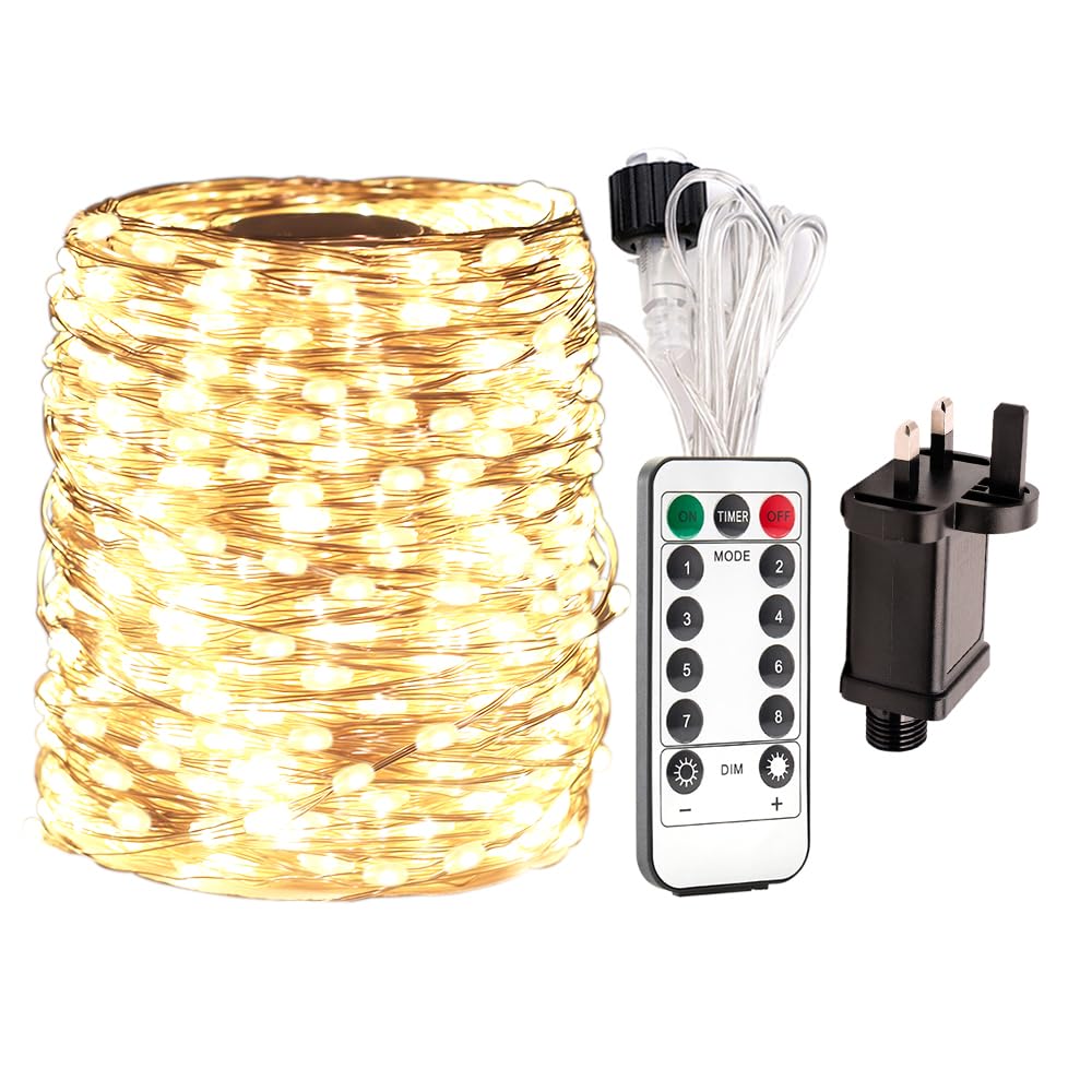 LED Fairy Lights 200FT 600 LEDs - Warm White 200ft-600led-image-25dcb26b-809b-4540-bb37-12cee0392201-266087