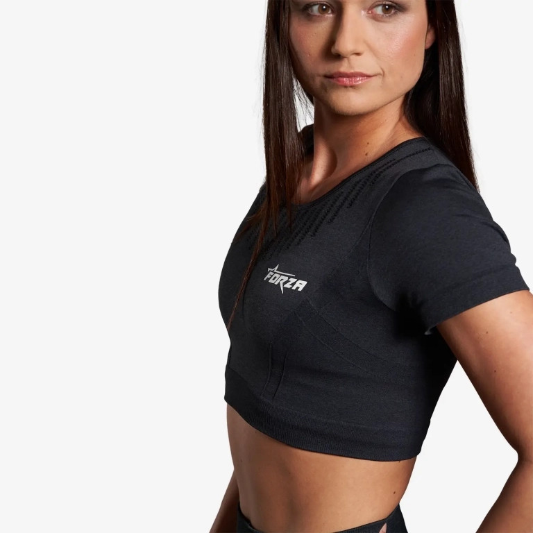 Forza Seamless Crop Top - Midnight Black - Medium-image-f6443309-3a41-4039-a6cd-003a93fb2d2a-268819