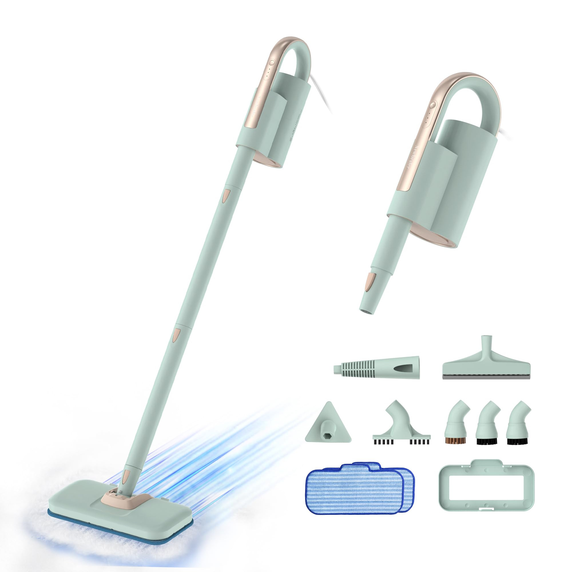 Steam Mop & Handheld Cleaner - Green NB602N