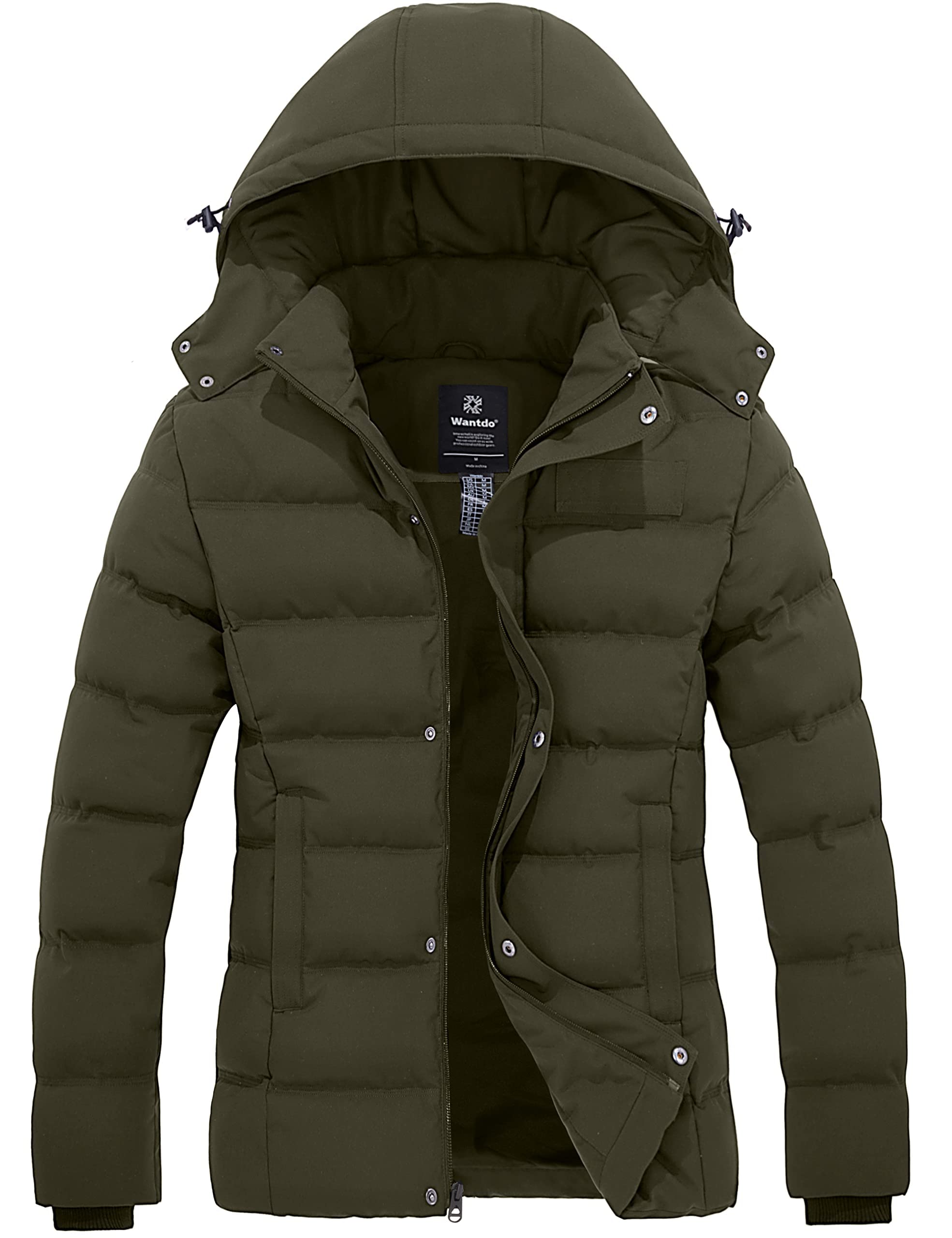 Women's Winter Puffer Coat - Army Green S-image-019d2e0b-7b35-440a-a354-721f6842d667-127542