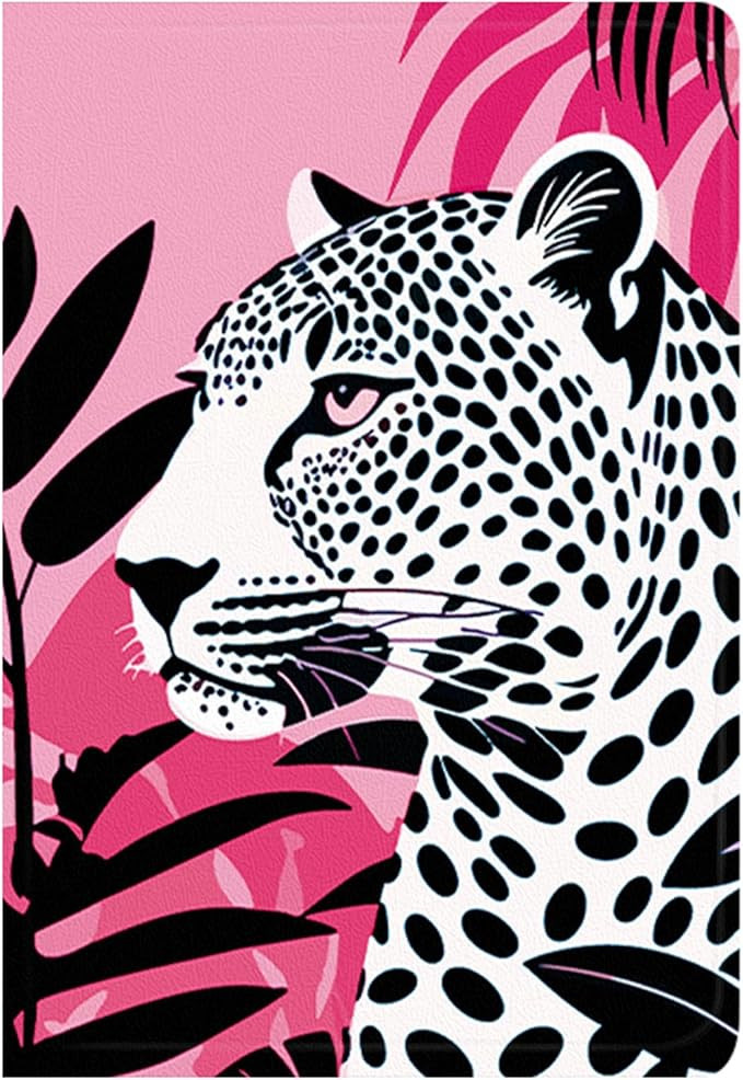 iPad Pro 11 M4 Leather Folio Case - Pink Jungle Leopard-image-c203736f-78cd-4104-8c21-fa95c60045e5-136915