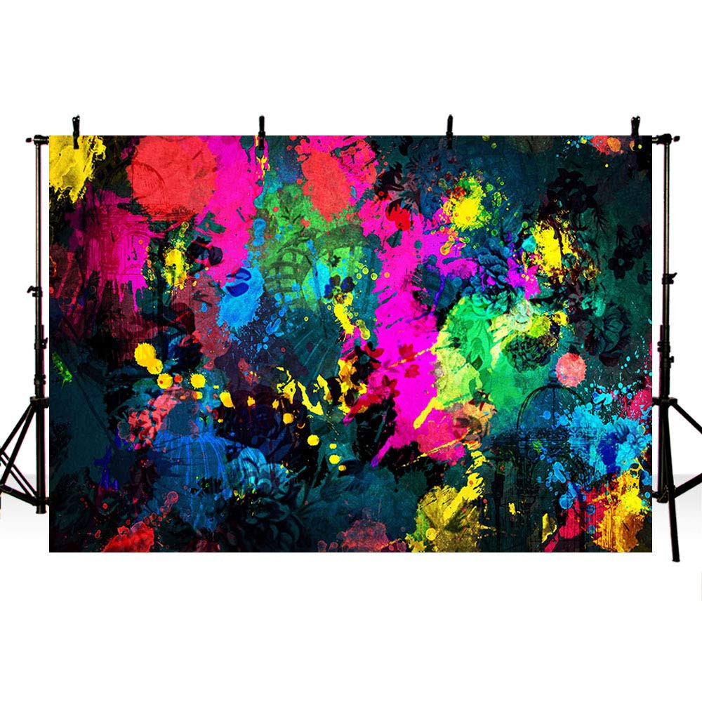 90s Graffiti Photography Backdrop - Graffiti Painting 7x5ft-image-18dd2dcd-a827-4122-bfd1-476cf0631392-4241