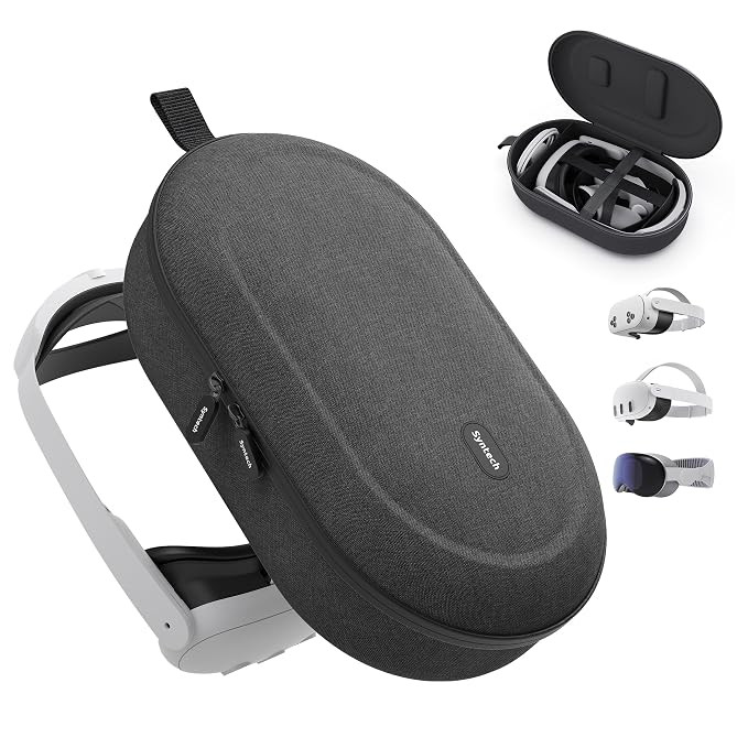 VR Headset Carrying Case Compatible with Quest & Pico - Black M-image-63f8000b-2566-4e85-9468-2a093ed7fcc9-268370