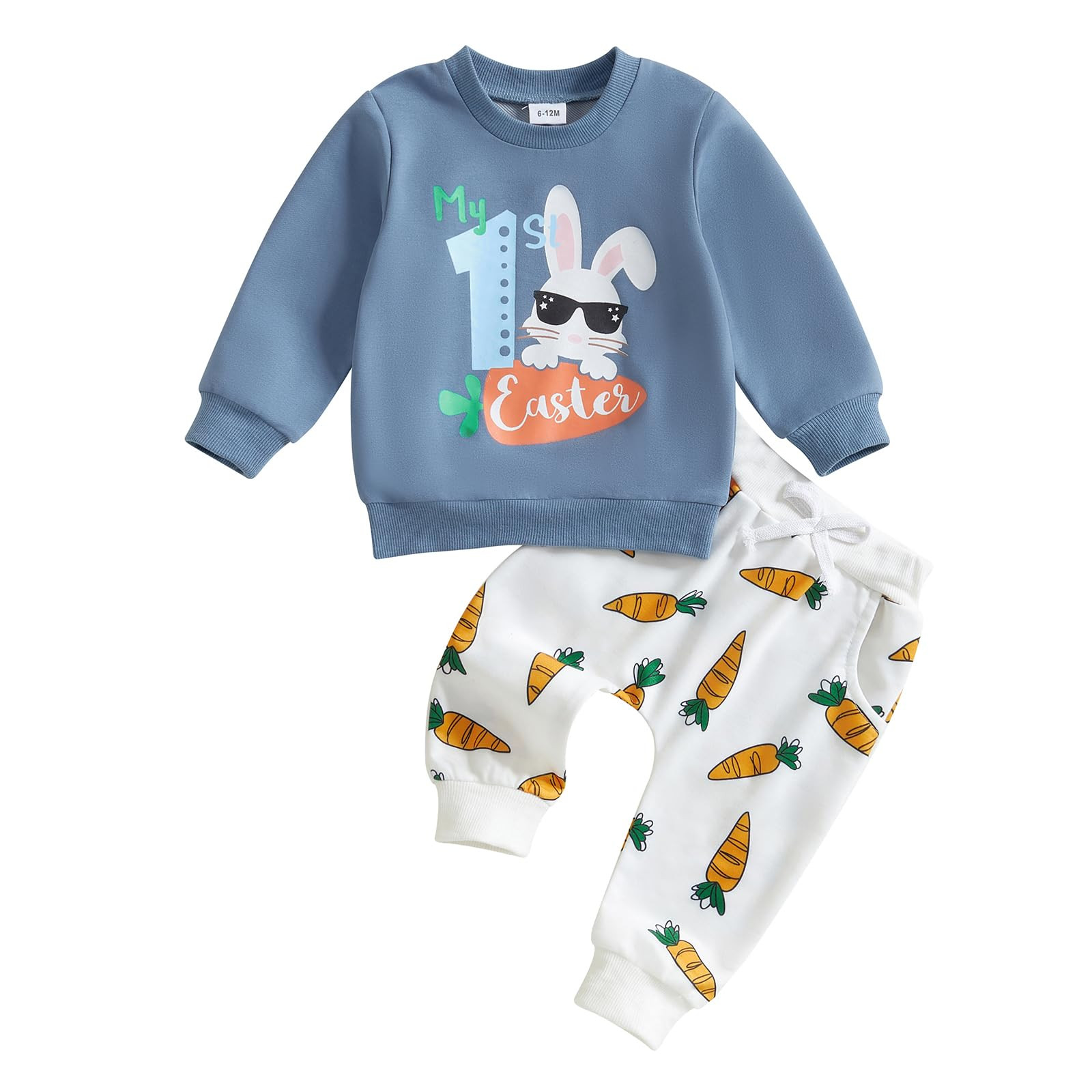 Toddler Boys Easter Outfit Set - Blue 2-3 Years-image-cd85f2fb-5a26-4aea-b742-ff11414b5f00-268272