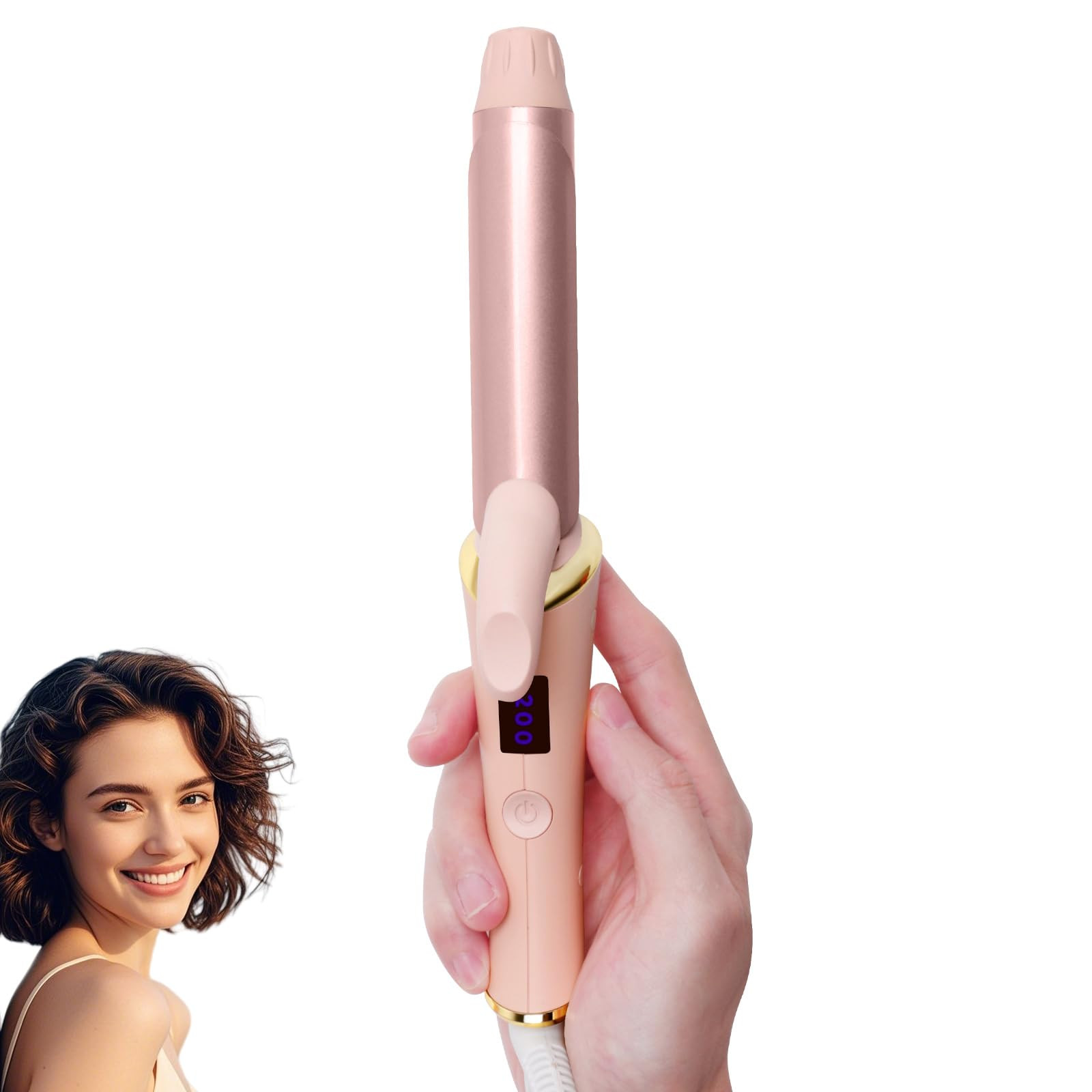 Mini Travel Curling Tong with Dual Voltage - Pink 25mm-image-bef51620-fa61-4cbe-af28-445fbaafc200-138077