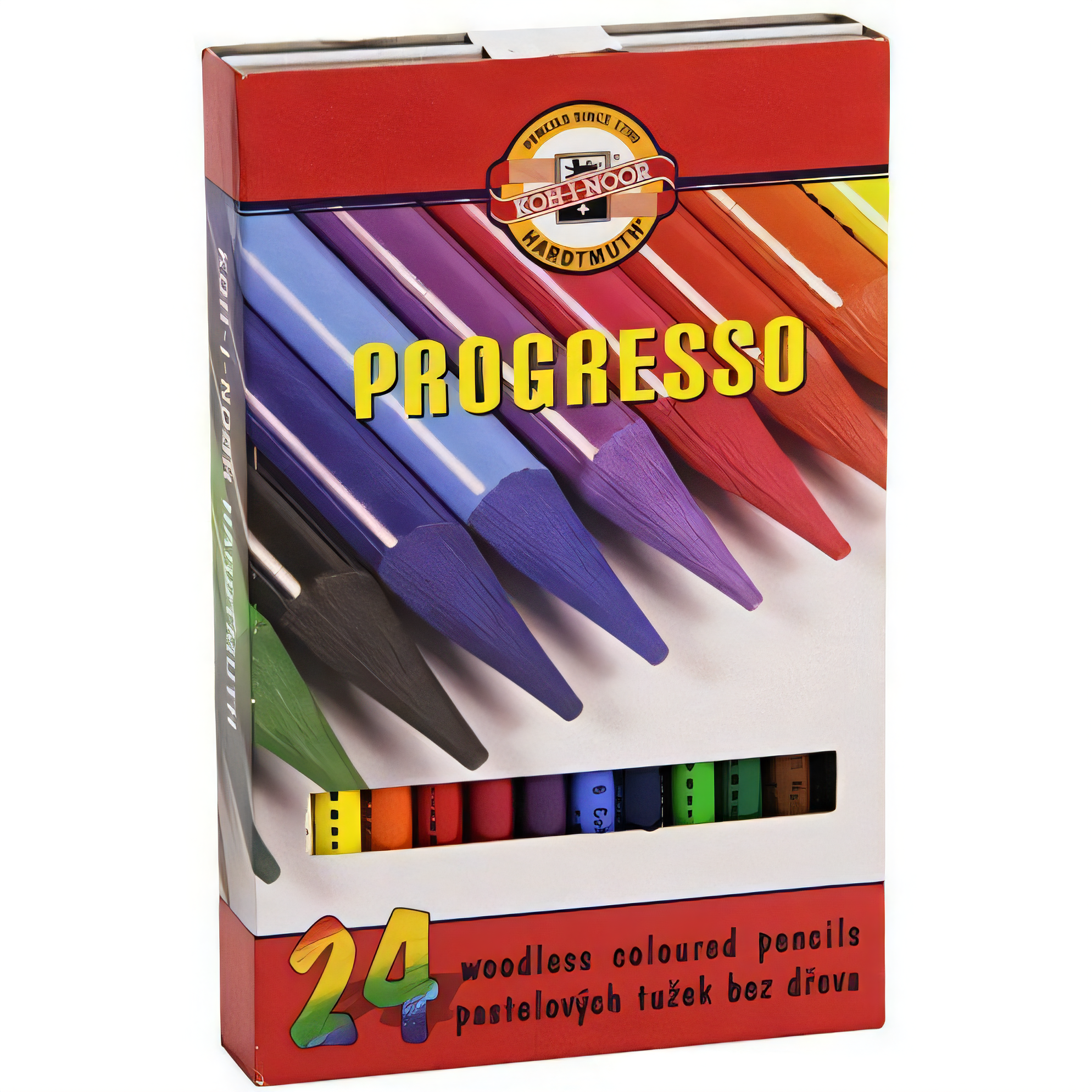 KOH-I-NOOR Progresso Woodless Pencil Set (Set of Coloured 24)-image-bee9667c-c52b-4ce6-a18f-137cf03f672b-219543