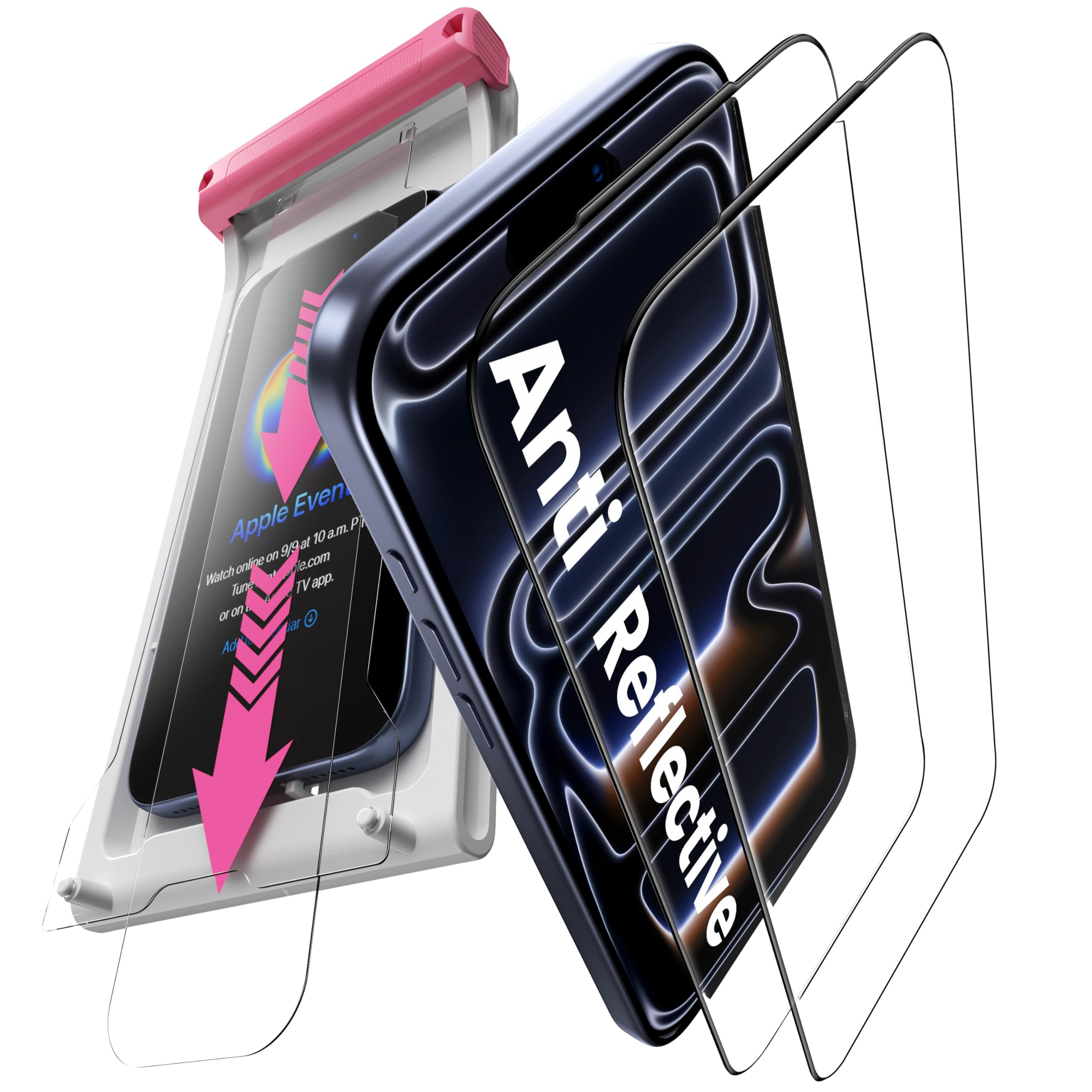 Screen Protector Anti-Glare 9H - AR iPhone 17 Pro Max-image-655c7a76-d903-4f87-884b-ddde86facf98-4279