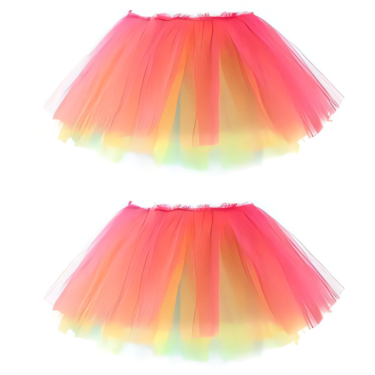 Colourful 5-Layer Tulle Tutu Skirts for Women & Teens (2 Pack) Rainbow-image-006bd724-891c-4818-84fb-34a0730dc240-65710