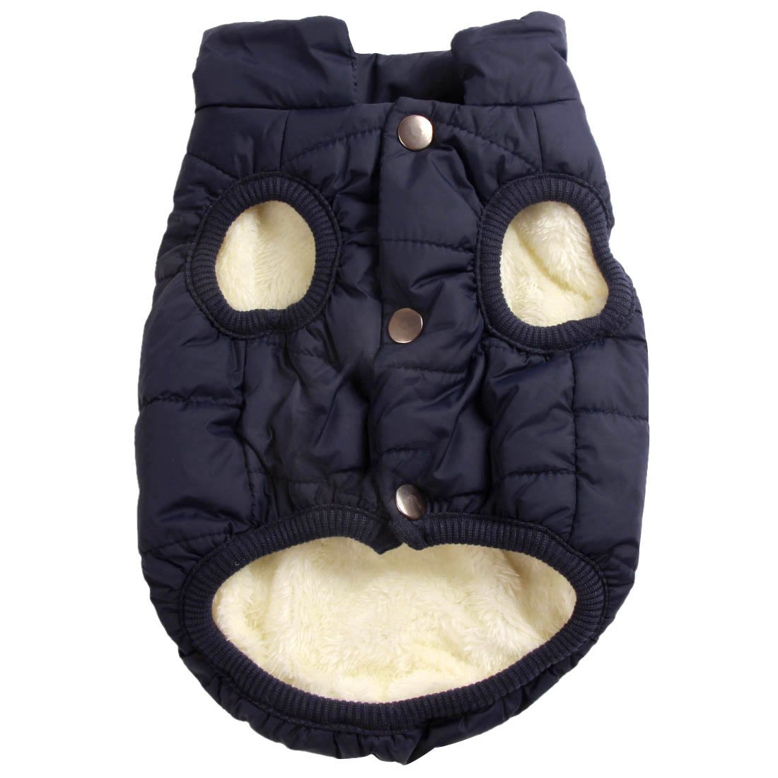 Fleece Lined Dog Jacket - Blue XL-image-ebc4dd9c-5b12-4953-9609-853db2424b72-126083