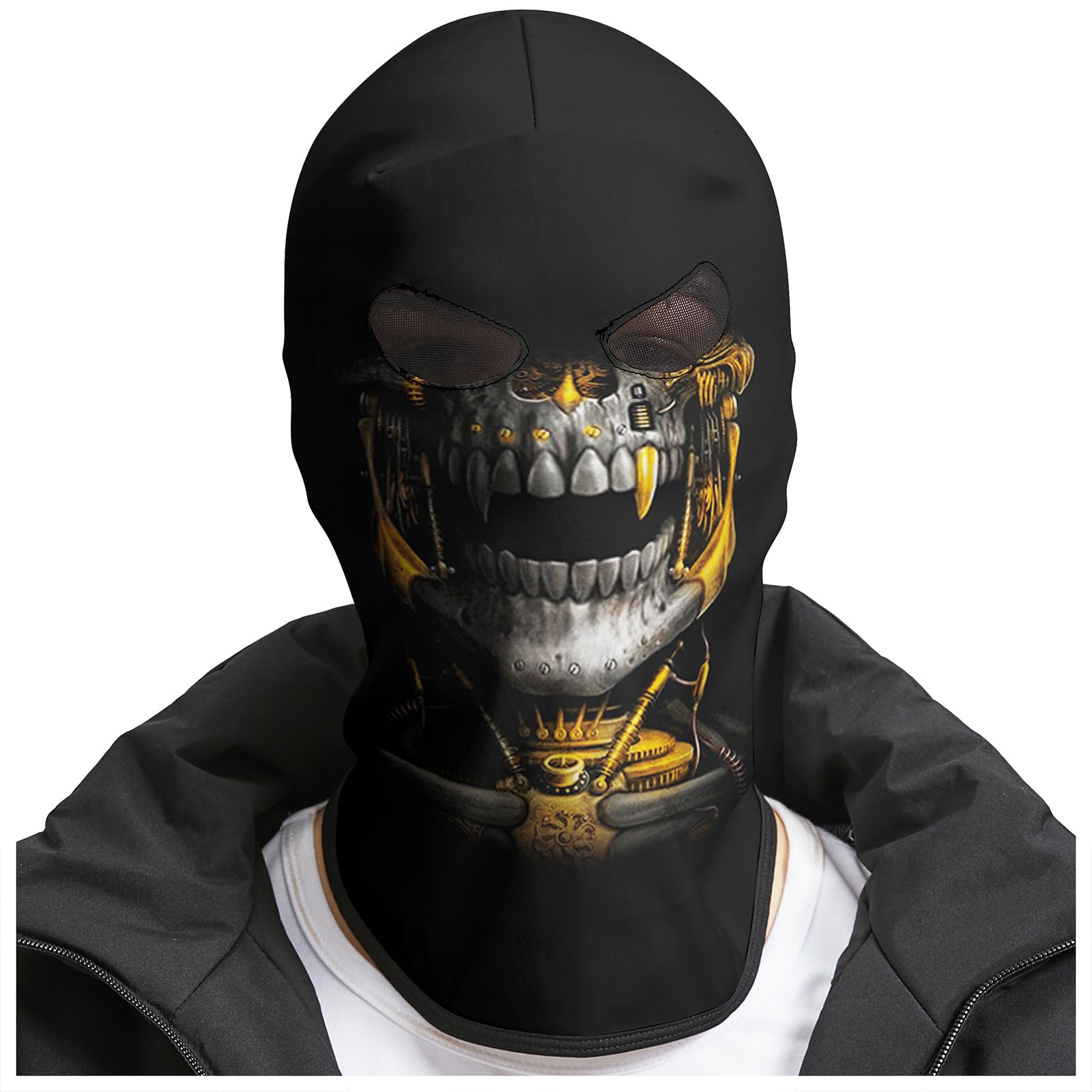 Skull Mask Full Face Balaclava - Skull Gold-Gray One Size-image-7f41c9e5-9b04-4659-a547-6e874d411e48-125987