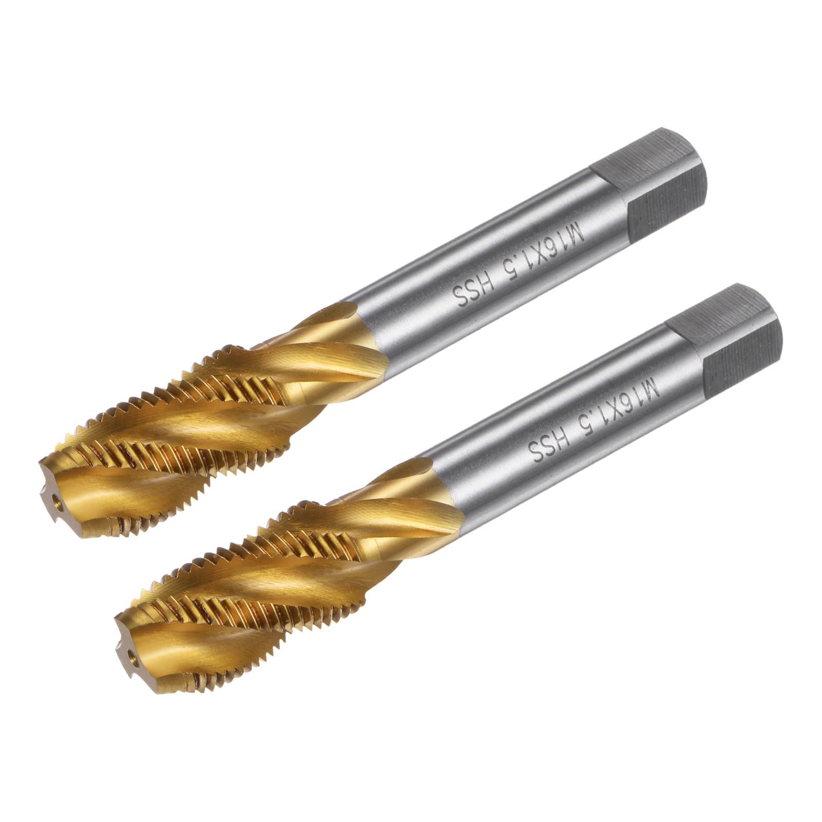 Spiral Flute Thread Taps Set of 2 - Gold M16 x 1.5-image-ea26faf2-c770-4904-ba23-87a719a87132-266093