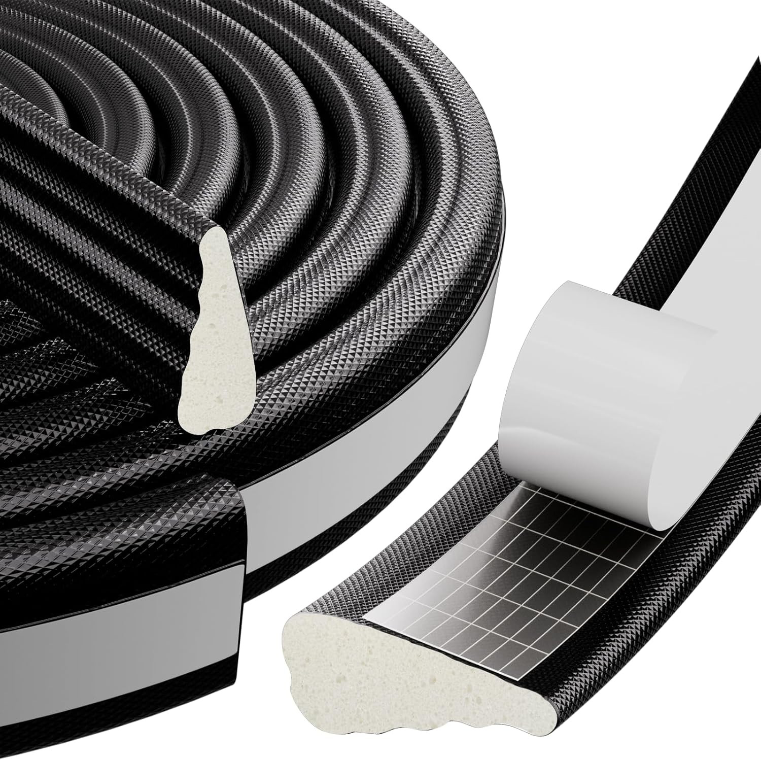 Wedge Draft Excluder Self-Adhesive Seal - Black 5m*3pc-image-73b98109-62c7-495d-930f-34c209dd75dd-137489