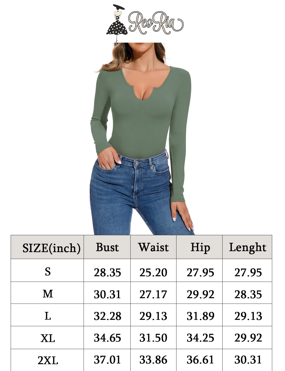 Ribbed V-Neck Bodysuit - Black Large-image-66e9ac21-09bd-45d0-8ef2-abff1833ee0a-90526