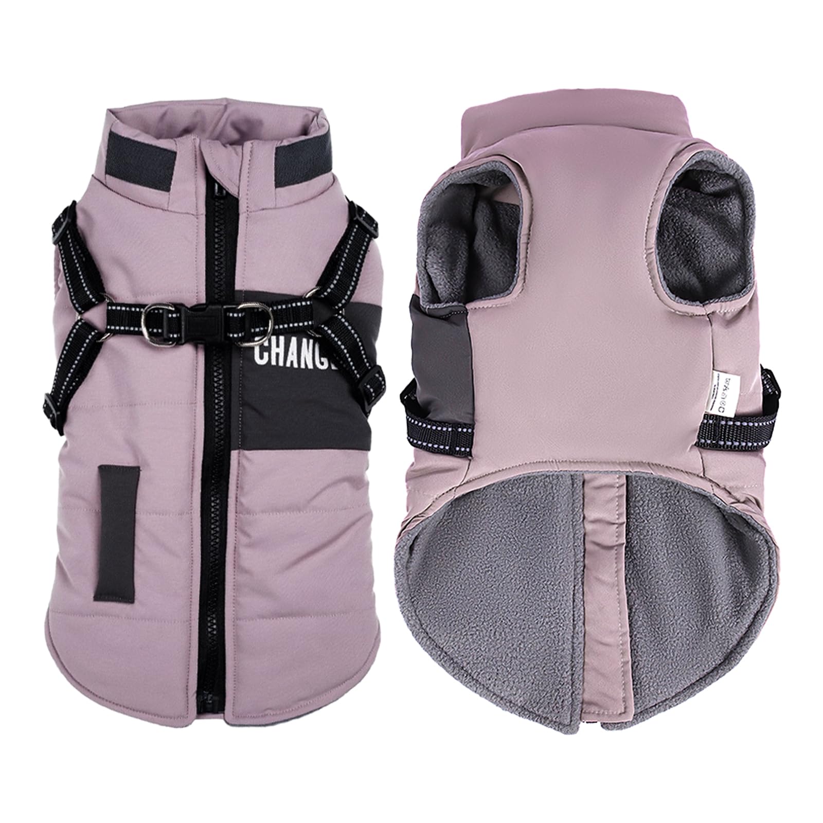 Waterproof Dog Coat with Harness - Purple XXL-image-77af66d8-e597-456c-bee3-c9fa77cfce55-125722