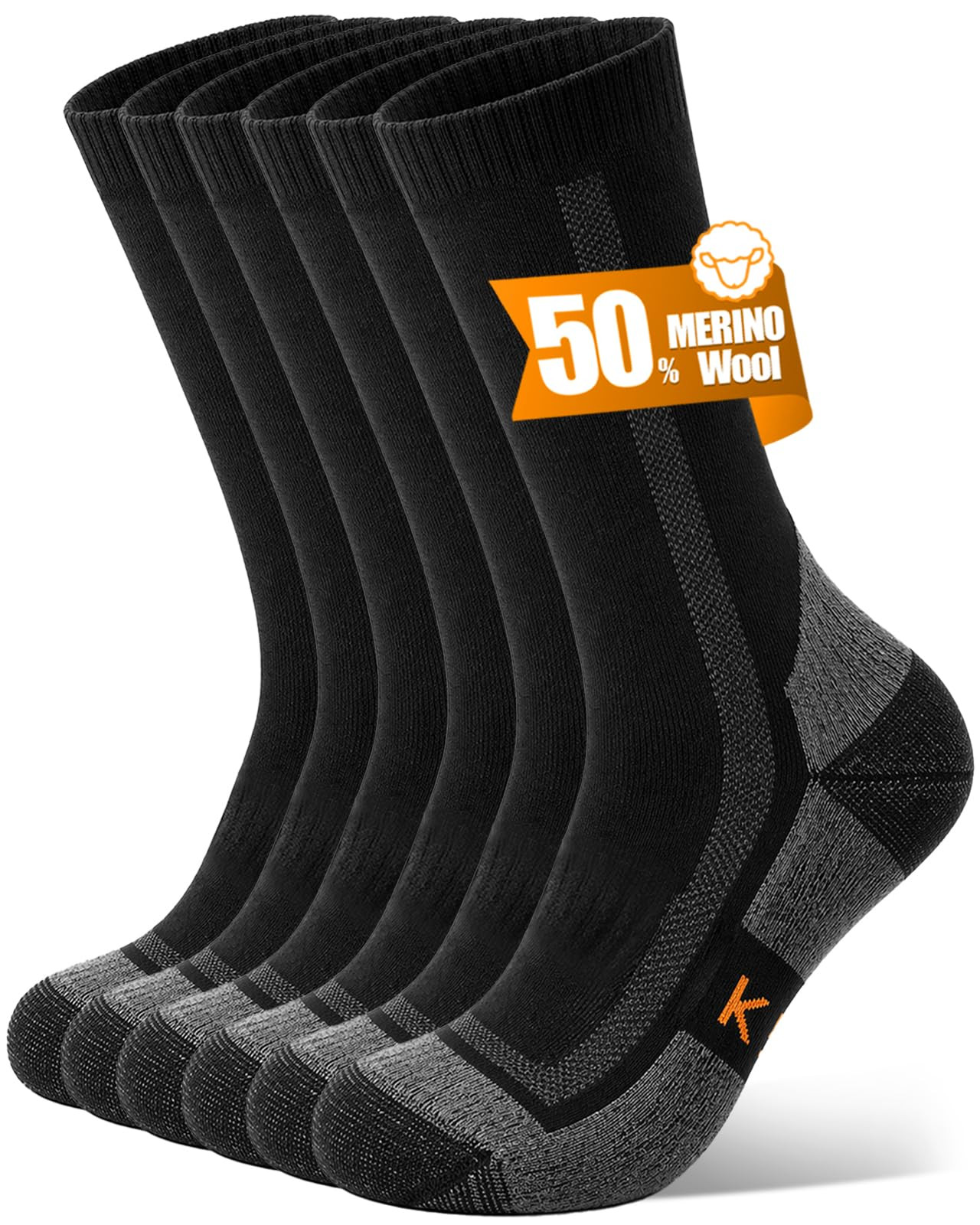 Merino Wool Thermal Socks - Black 3-5-image-4ba2e44b-d919-45ce-ae0f-22c574ce2a1e-268932