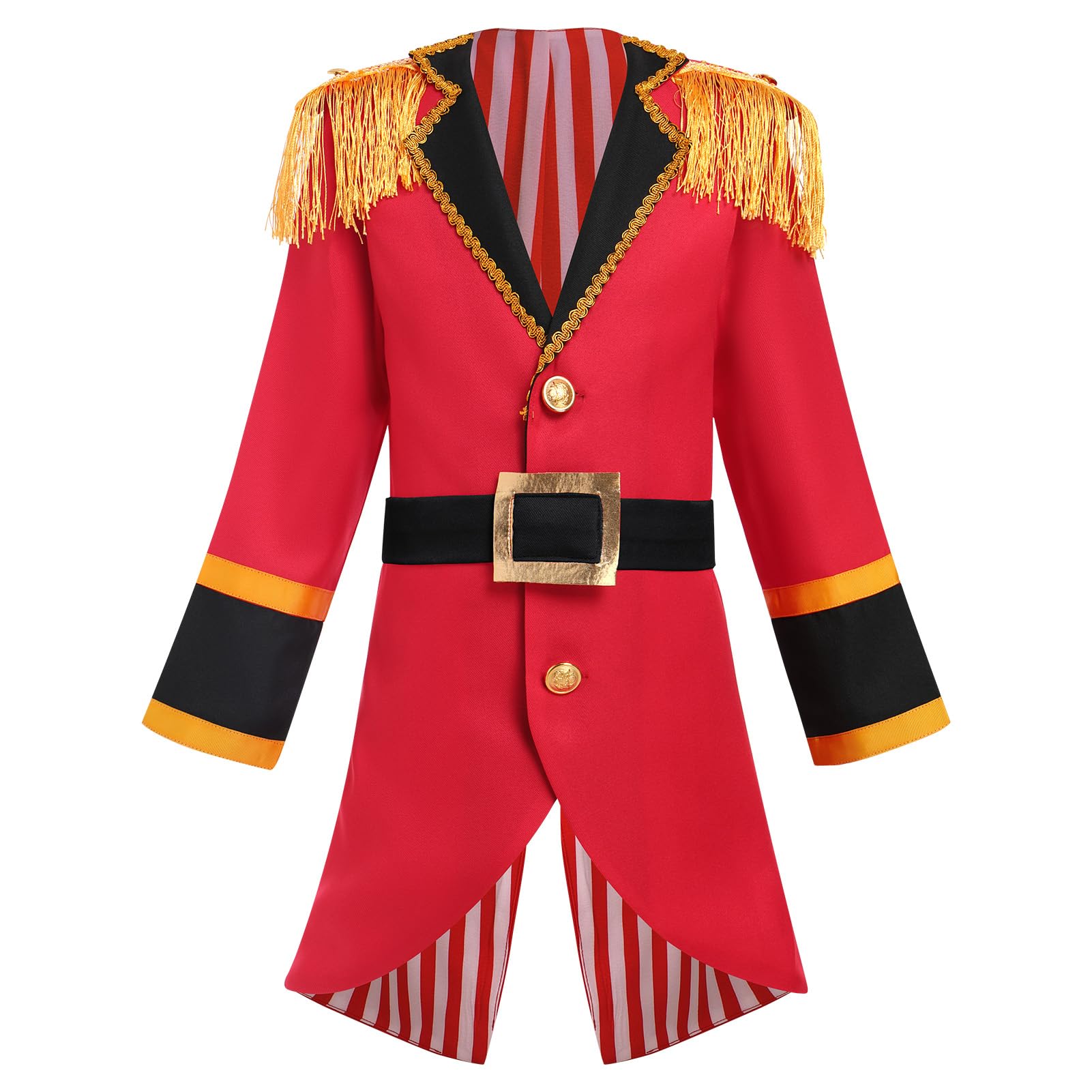 Boys Ringmaster Costume Jacket - Red 3-4 Years-image-35e66063-d5d8-4f05-8267-0c35088905eb-126176