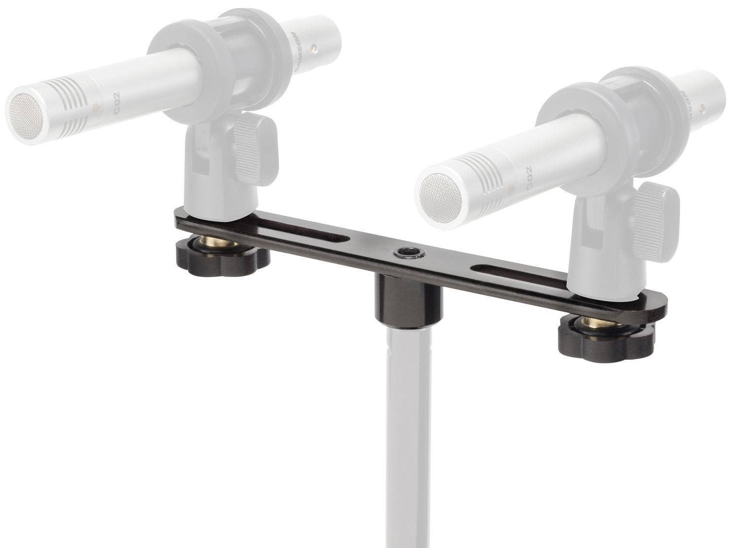 Dual Microphone Adapter Adjustable Mount - Black-image-91d34286-059b-42e4-9a10-b87cd0b294ac-2785