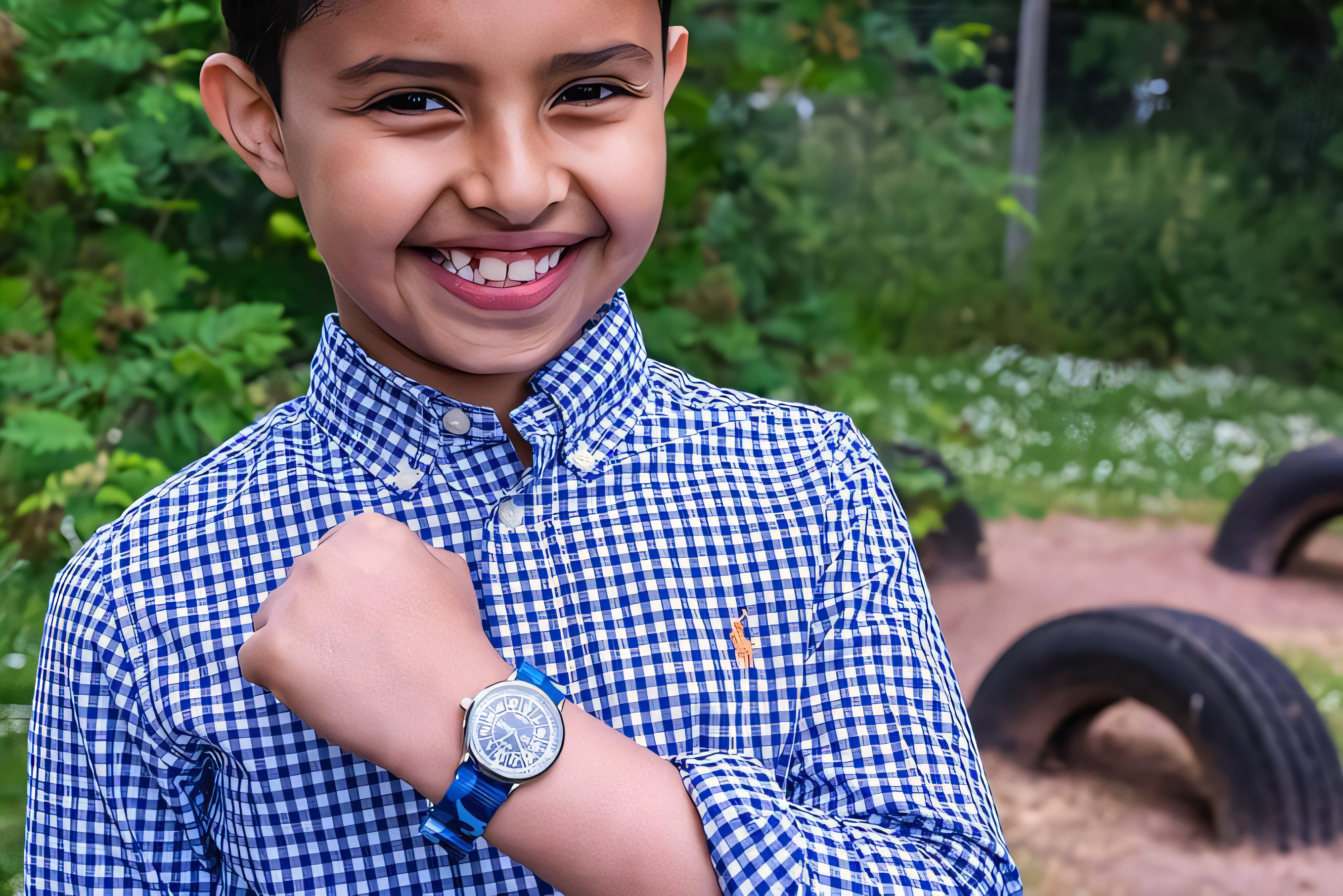 Kids EasyRead Analogue Watch - Black Face Blue Camo-image-d01d9ca6-18ee-4b49-97bc-360537e2caef-138065