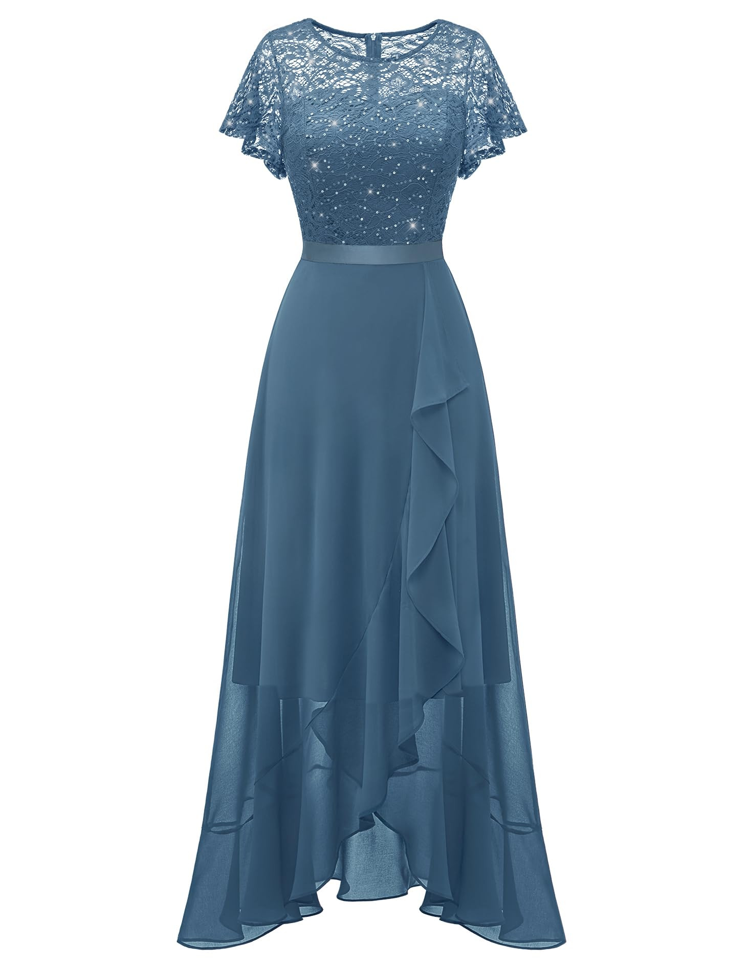 Women's Elegant Long Evening Dress - Grey Blue XXL-image-0075608a-1fd9-48c7-8f8c-97f52fcb686c-269122
