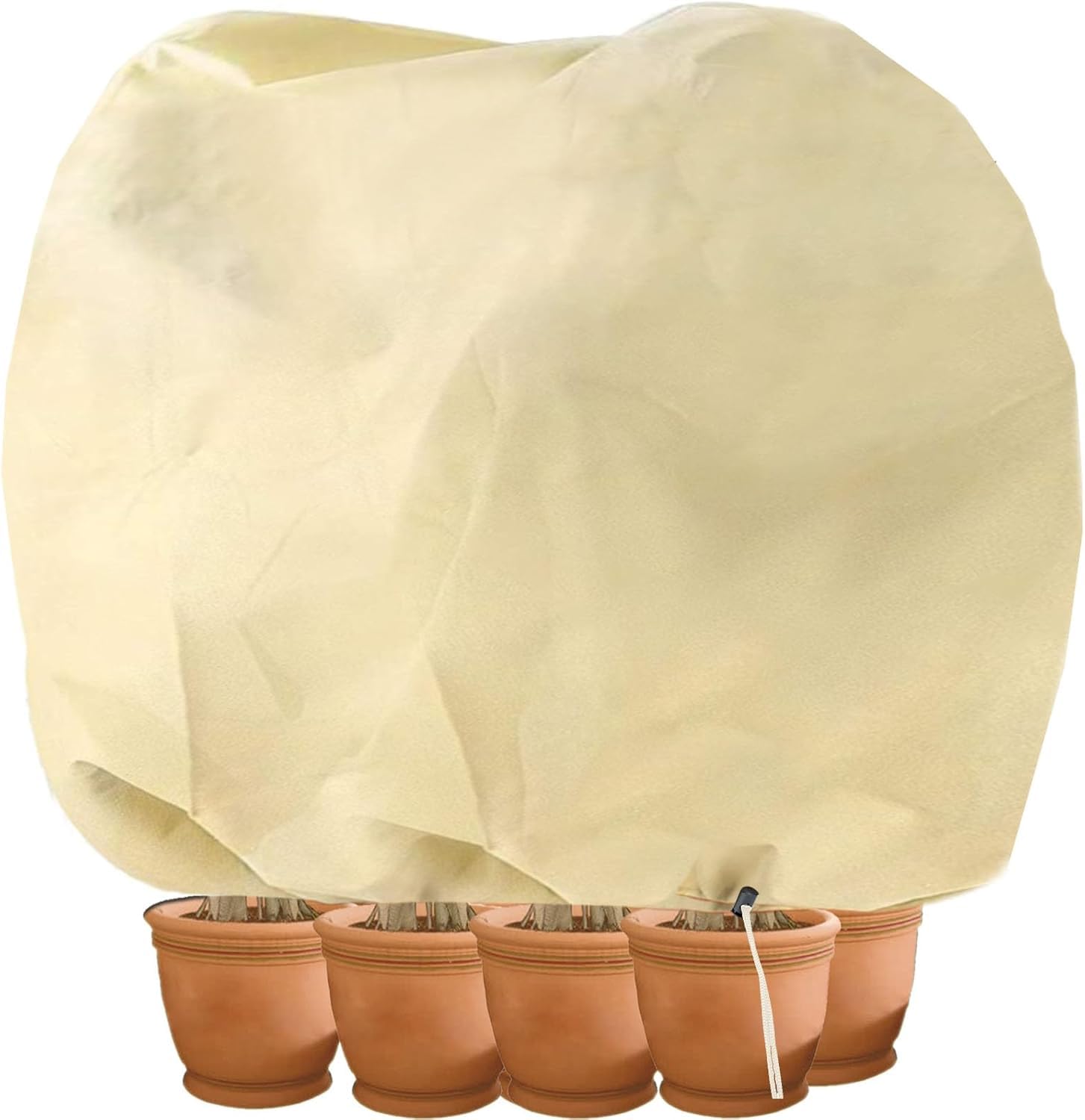 Plant Fleece Frost Protection Cover - Beige 240x200cm-image-50879e6a-9871-4a8b-9a35-c538c2e7f791-129592