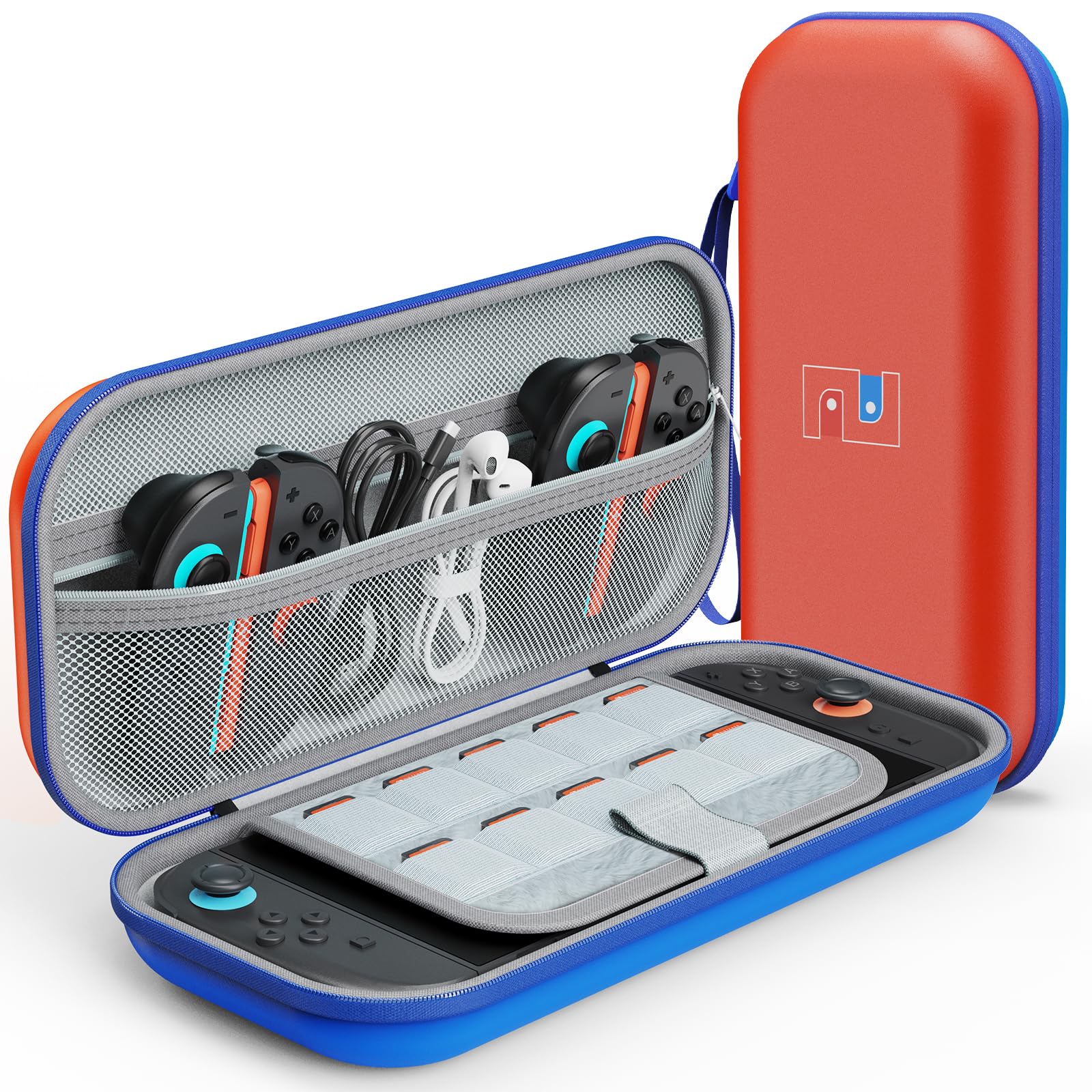 Switch 2 Hard Travel Case - Red+Blue-image-9b7f32d3-0ca9-4cbe-b066-cc9e1cfc2f02-128581