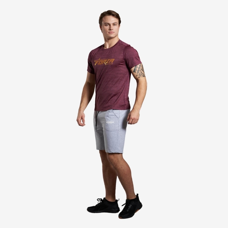 Forza Men Training T-Shirt - Burgundy - XL-image-3021eb3f-b0a8-45cb-aab0-25f70c67cd46-268525