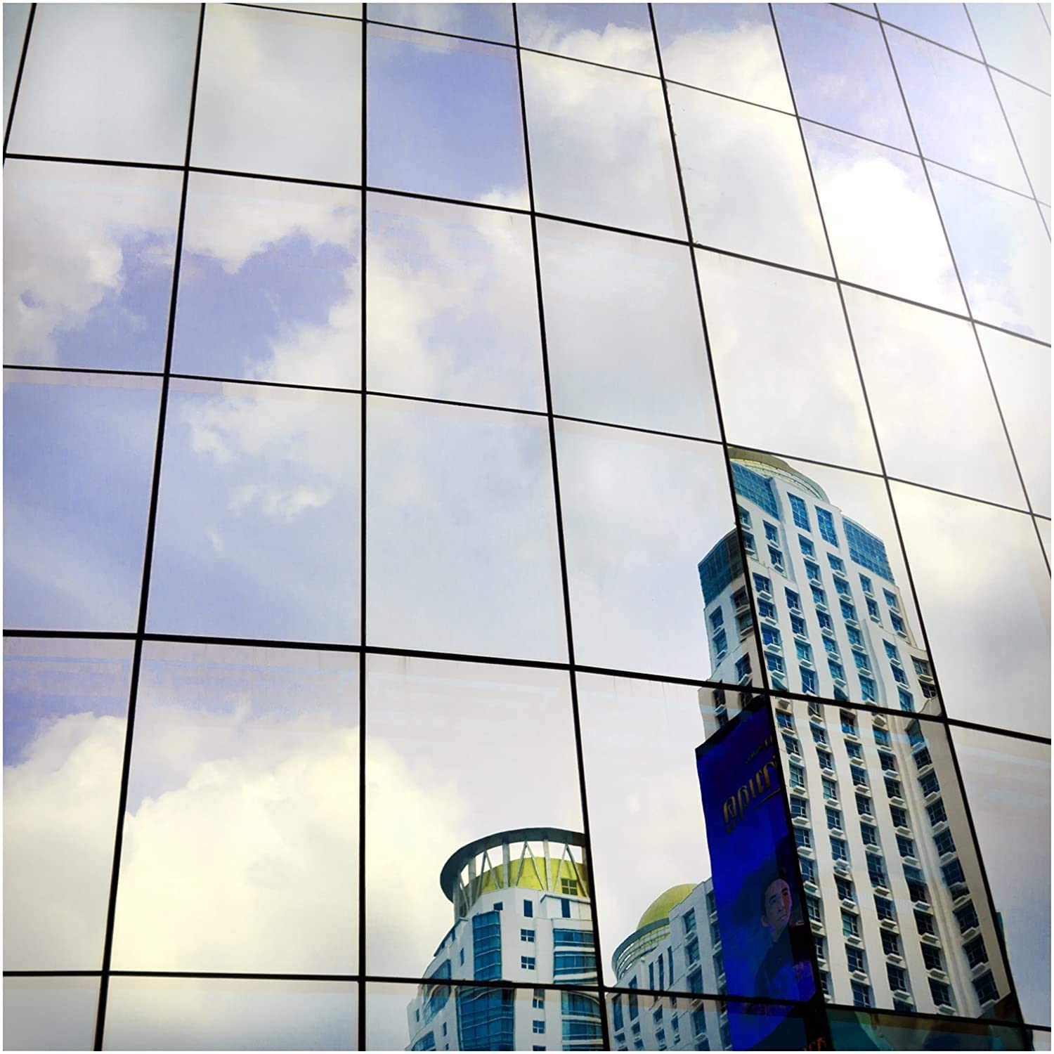 Privacy Mirror Window Film - Silver 36in x 6.5ft-image-96e6cec8-d6b6-4db4-99db-5fea5cf64097-126505