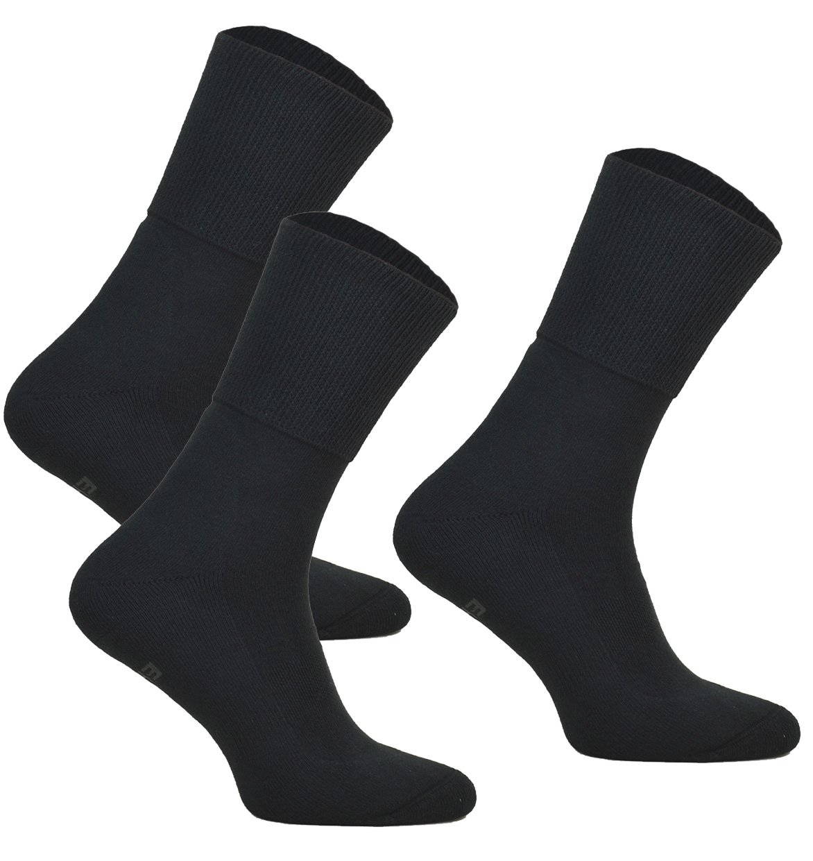 Diabetic Socks Non-Compression Cotton - Black UK 7-9-image-c699daae-0a28-4e65-9444-374349ceae59-125630