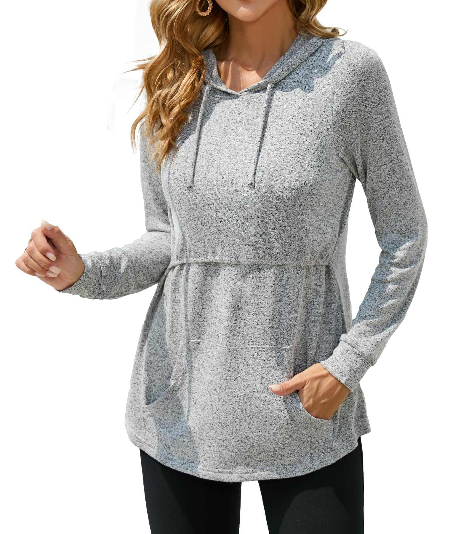 Women's Nursing Hoodie - Light Grey XXL-image-4a66fdf7-0815-445d-8614-334f899fc02a-2524