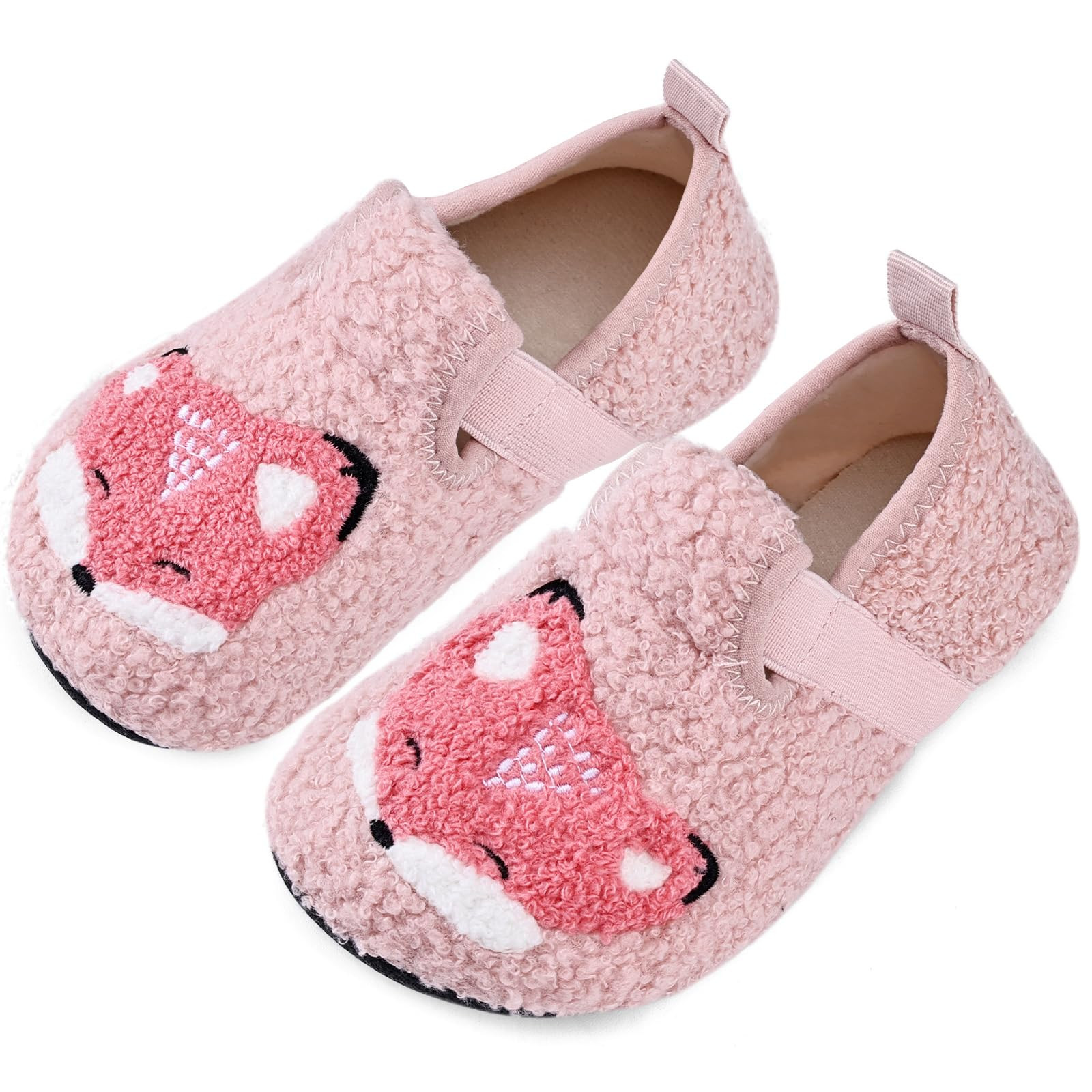 Kids Plush Slippers Warm - Fox Pink 9.5 UK-image-a7eed254-9f77-4ea8-bcb8-9cc6c3cf2aa9-264717