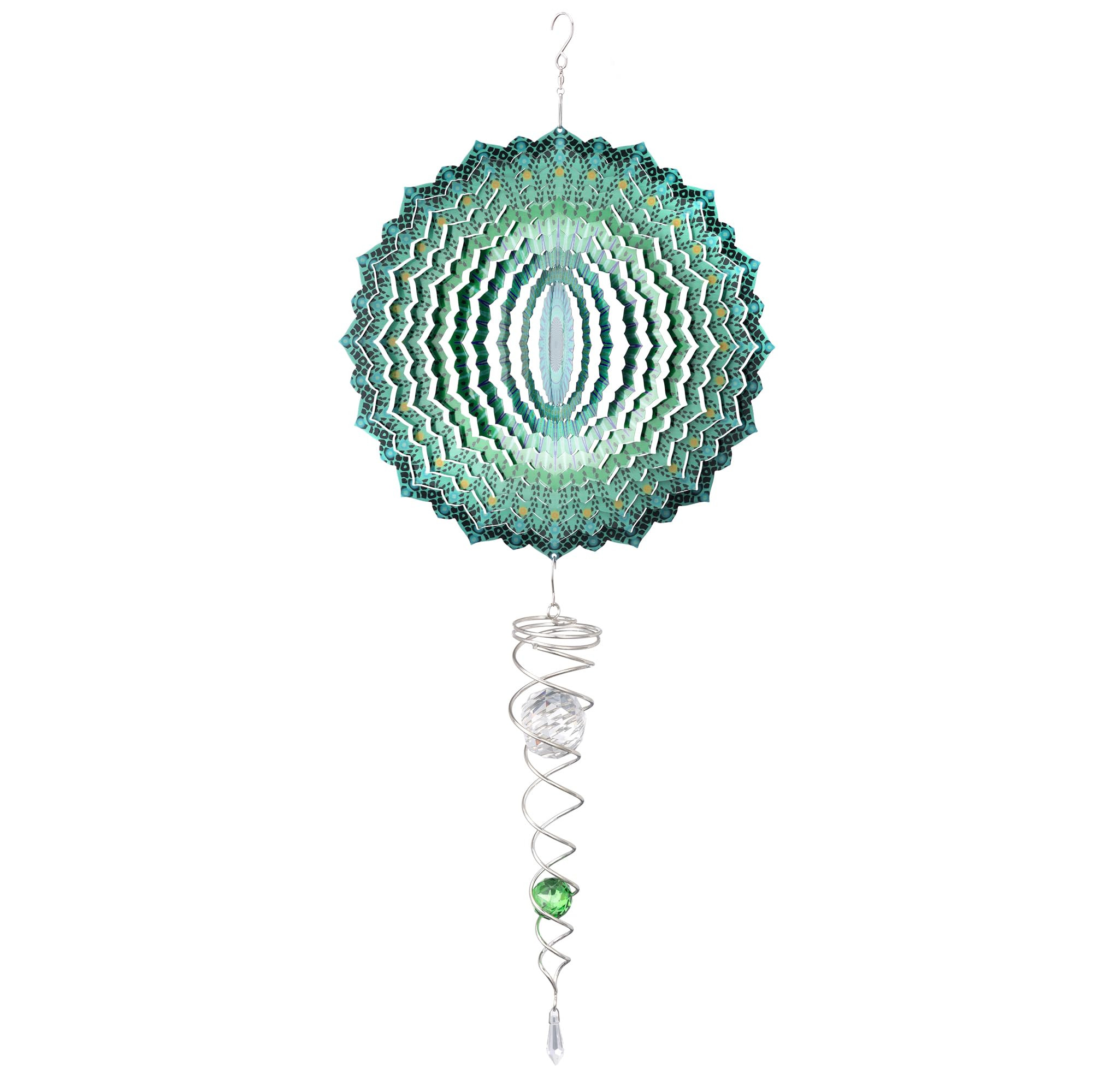 Garden Wind Spinner Kinetic Ornament - Blue Green-image-f24c7bab-0871-44ad-9084-aaa9db5d968d-137550