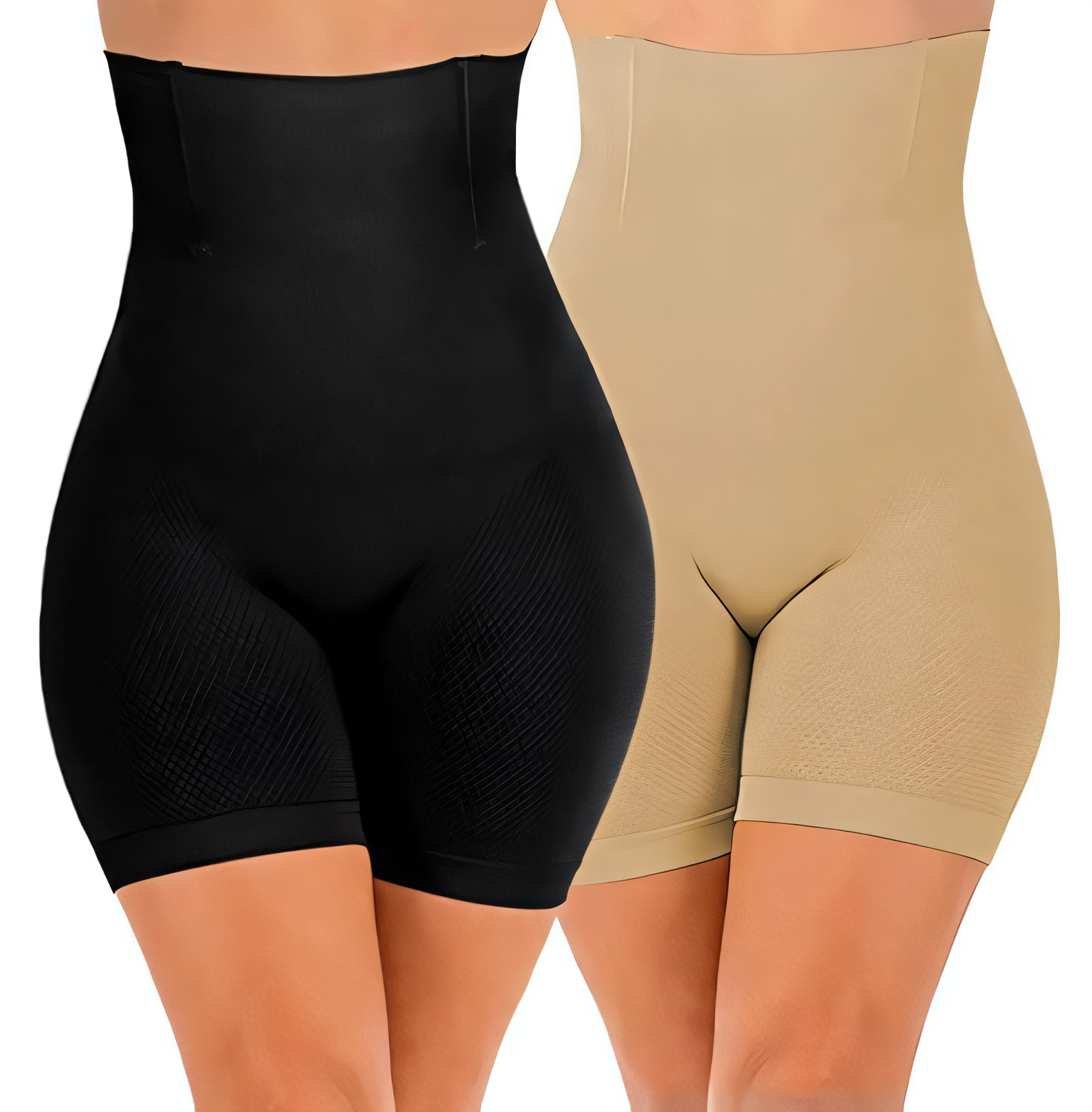 Women's Tummy Control Shapewear - High Waist Butt Lifter & Thigh Slimmer Boyshorts