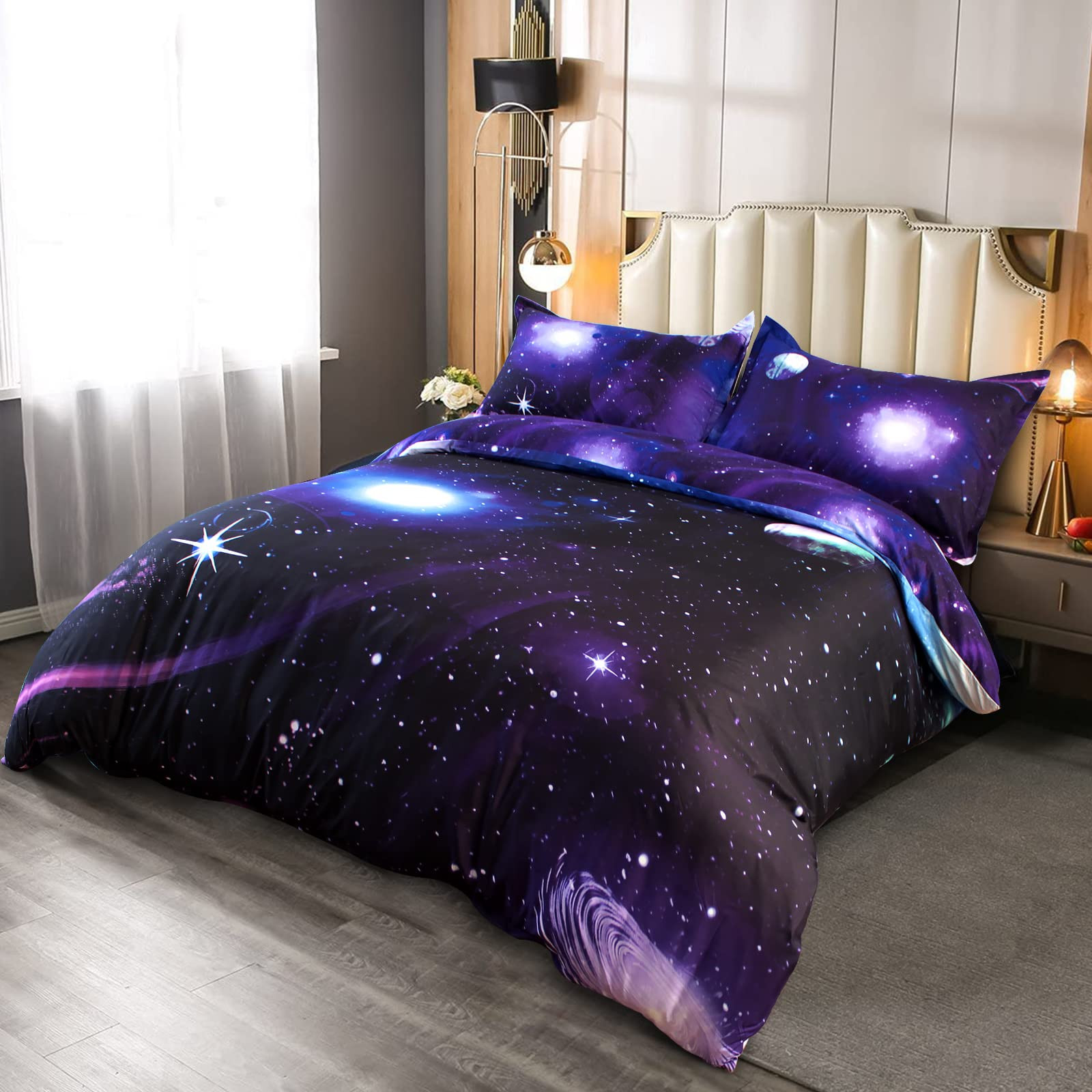 Galaxy Duvet Set Soft Microfibre - Galaxy D Single