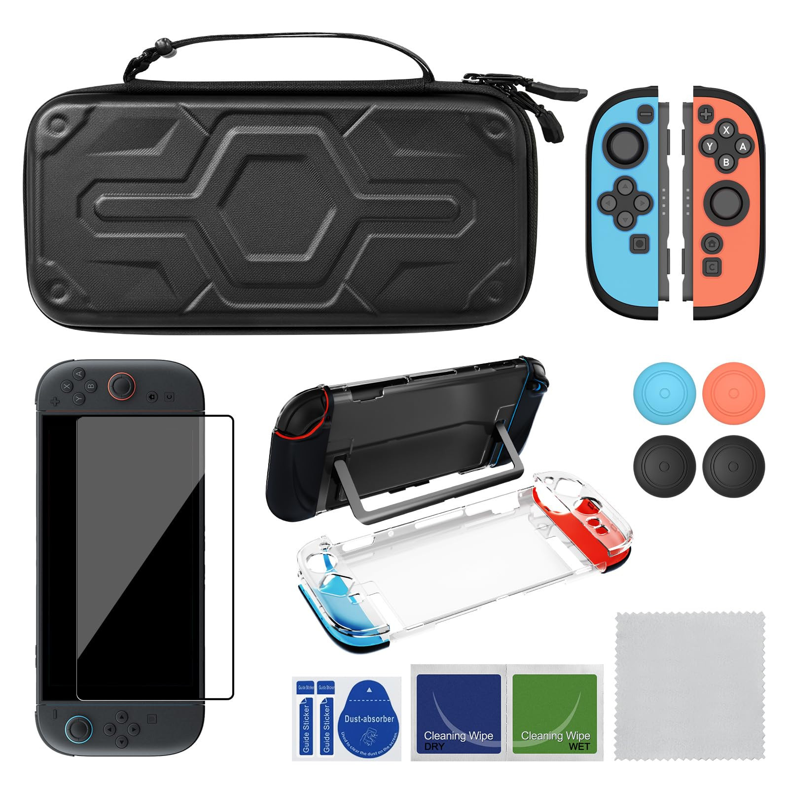 Switch 2 Carrying Case Kit - Black AK206-image-92943298-60e0-4426-8435-559b48b00aa1-133769