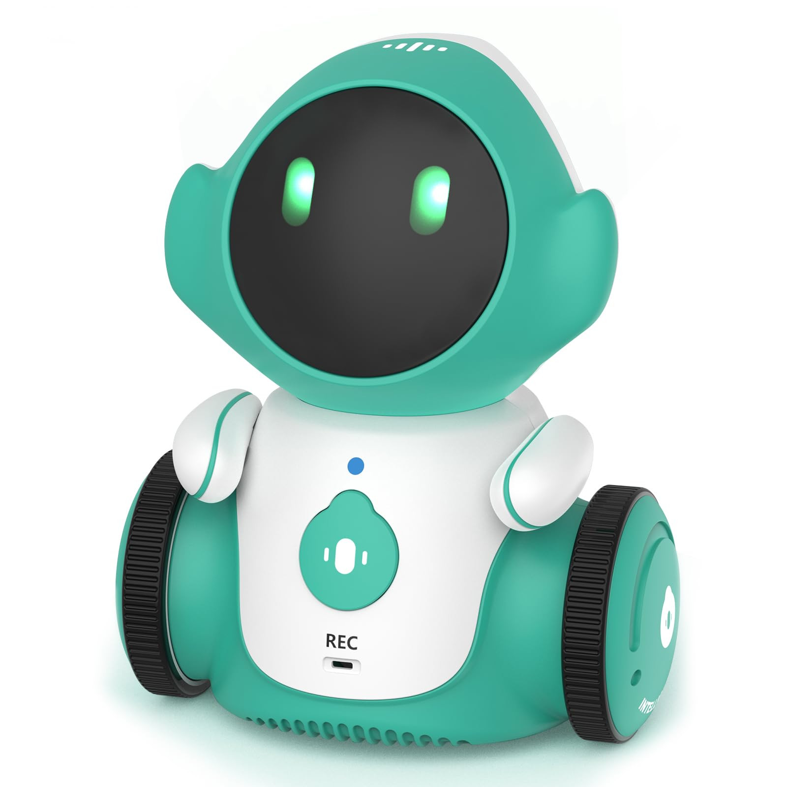 Smart Talking Robot Toy - Green Medium-image-6784a3d3-87af-4af3-84e2-0ad18841645b-130174