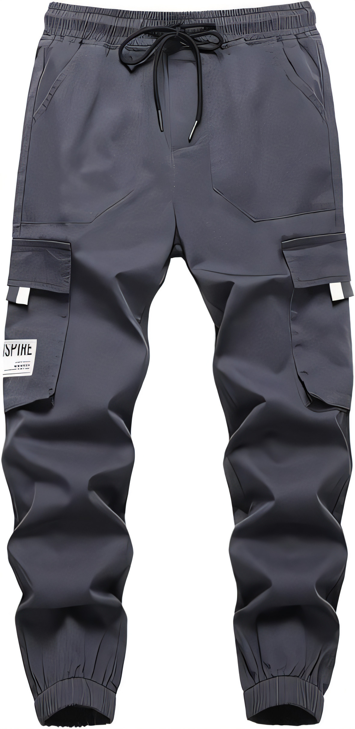 Boys Cargo Trousers with Pockets - Grey 9-10 Years-image-97c04ac2-797b-42f3-a7a3-937f9c154a52-100680