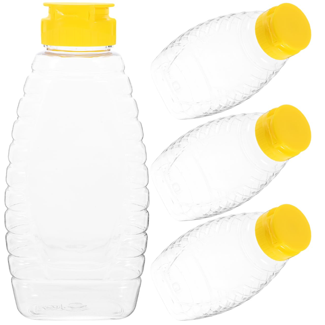 Honey Dispenser Bottles with Lids - Brown 17Oz-image-d606e679-a487-4803-a705-8da94b2a4650-3910