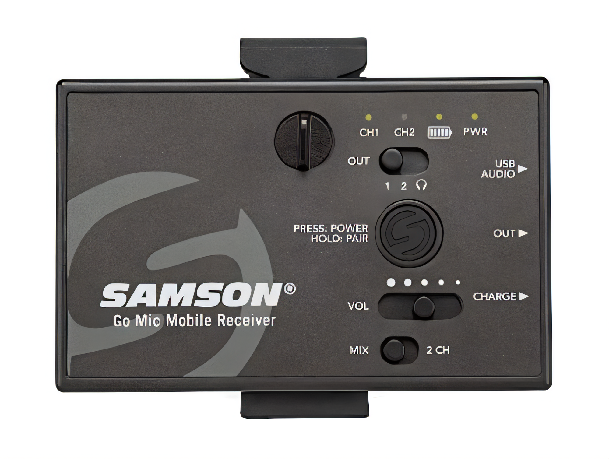Wireless Mic Receiver Go Mic Mobile - Black