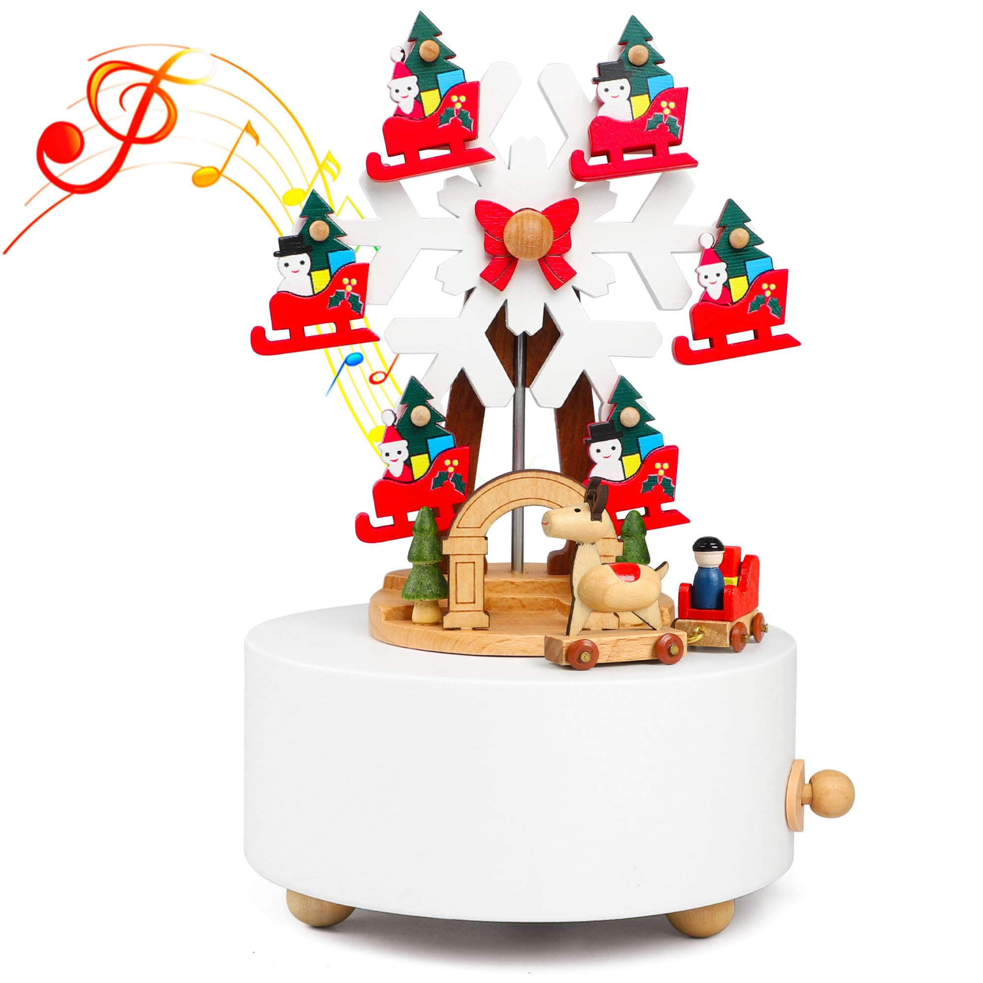 Wooden Christmas Music Box - Christmas Snowflakes-image-a983ea65-af51-49d5-9426-cc008f2c08c9-130022