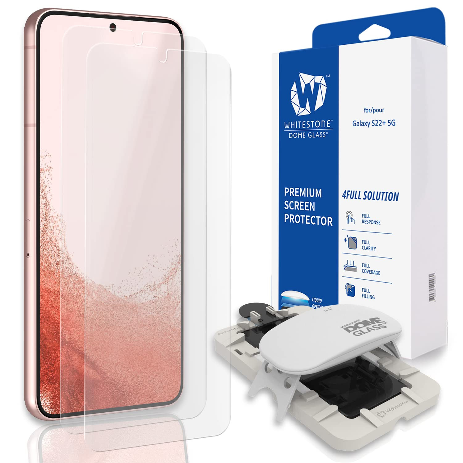 Whitestone Dome Glass Protector 2 Pack - Transparency S22 Plus-image-18944d1a-7dcf-4ff0-a1f0-d8864a9b406b-138149