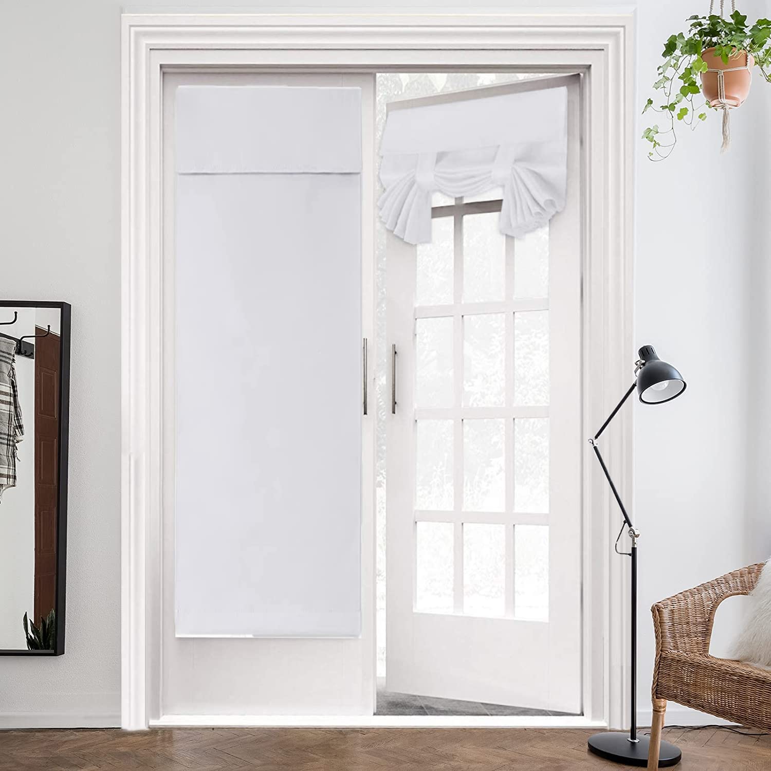 French Door Blackout Curtain - Greyish White 66x173cm-image-23713df5-4bed-4a59-946c-e480214e9e1b-127707