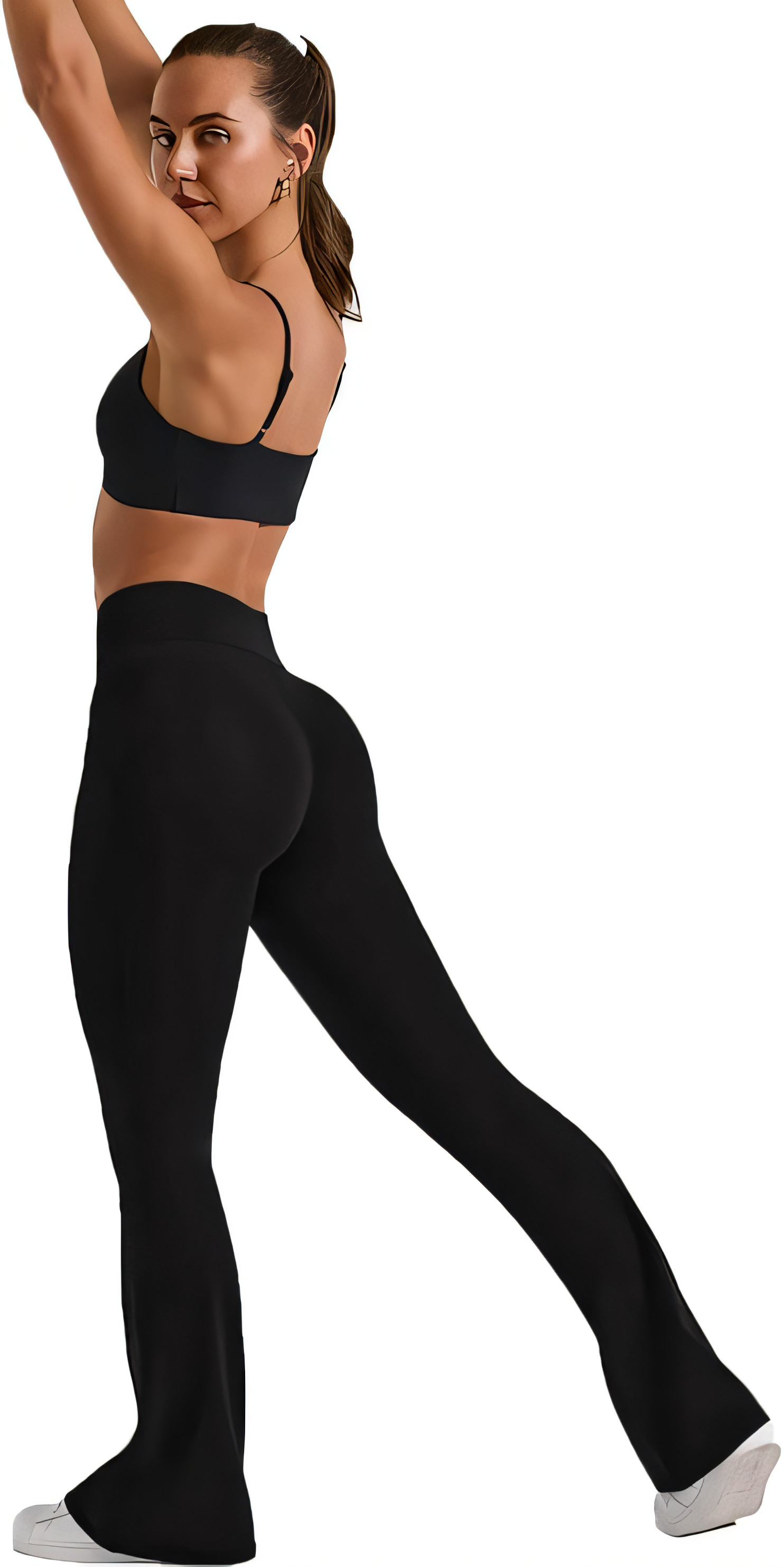 Bootcut Yoga Pants with Pockets - Black L-image-9e3e7482-dd03-40ad-942a-e433df87f3dd-90587