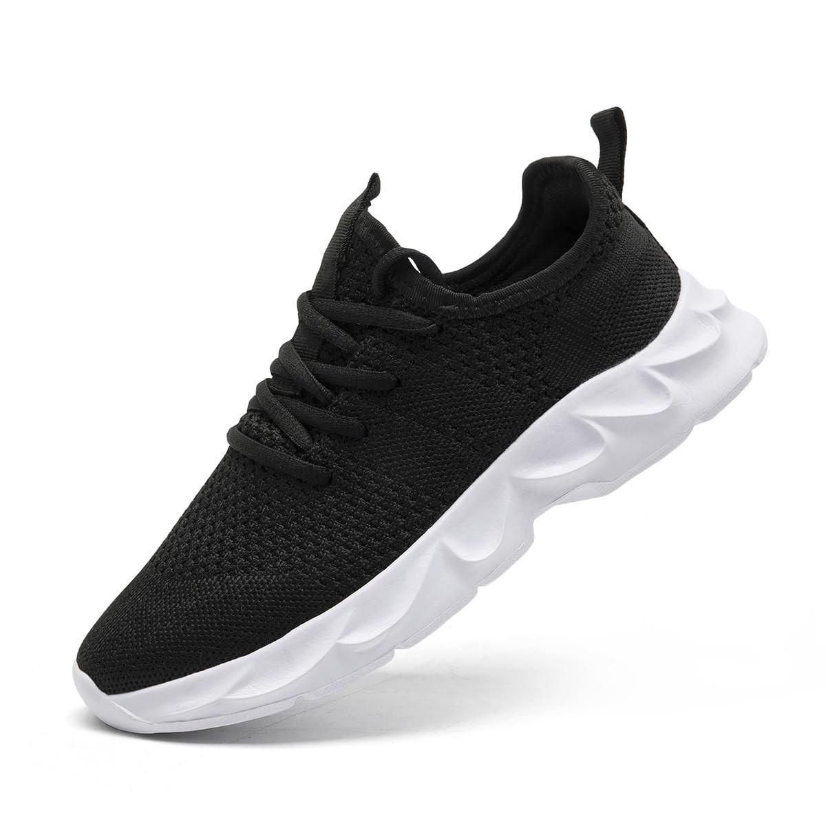 Women's Running Trainers Mesh - Black White UK 6-image-90f53aa4-3c56-4990-8247-a8239135061f-4560
