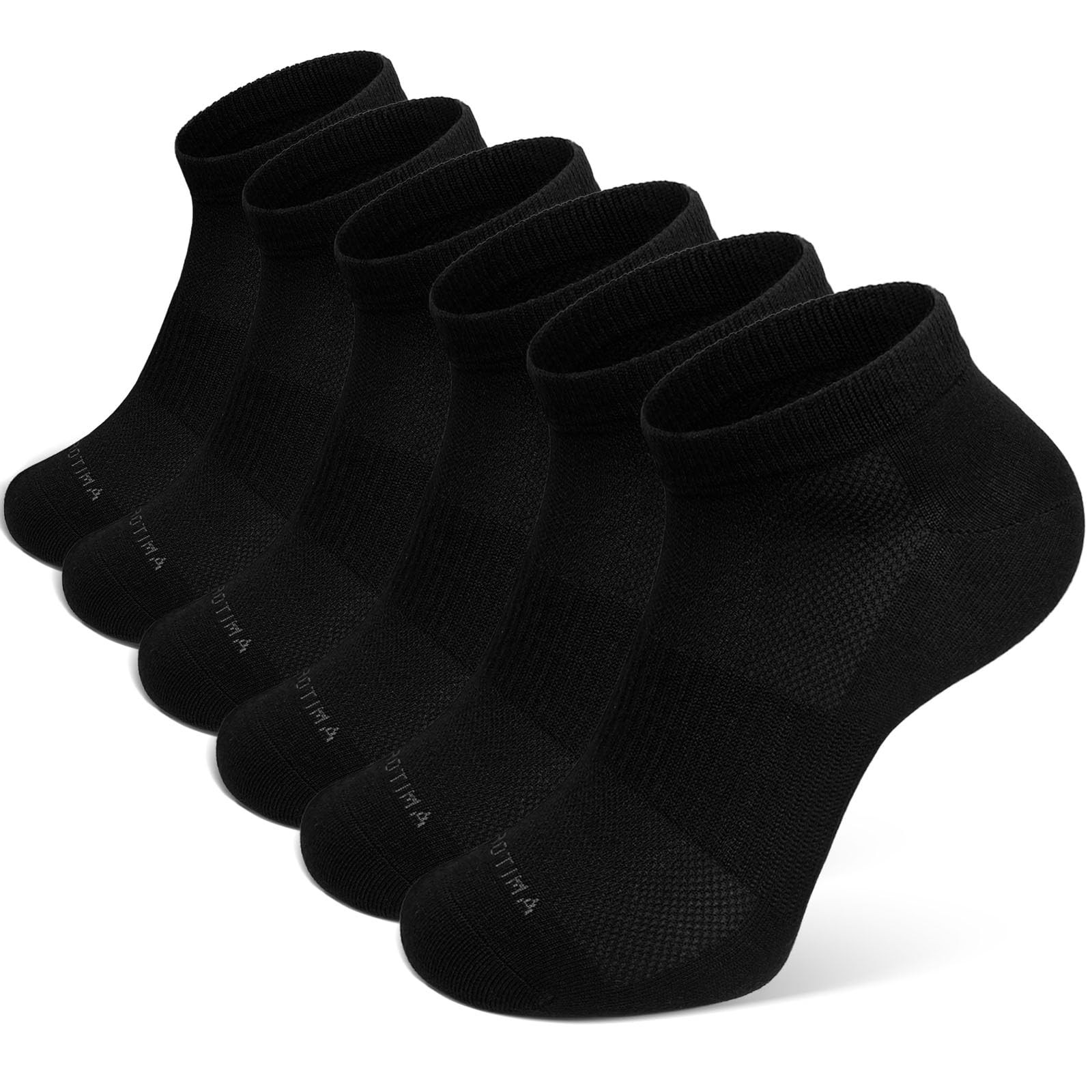 Men's Bamboo Trainer Socks - Black UK 11.5-13.5-image-c03581fd-4ec3-4379-a5d3-84acb42dc138-138188
