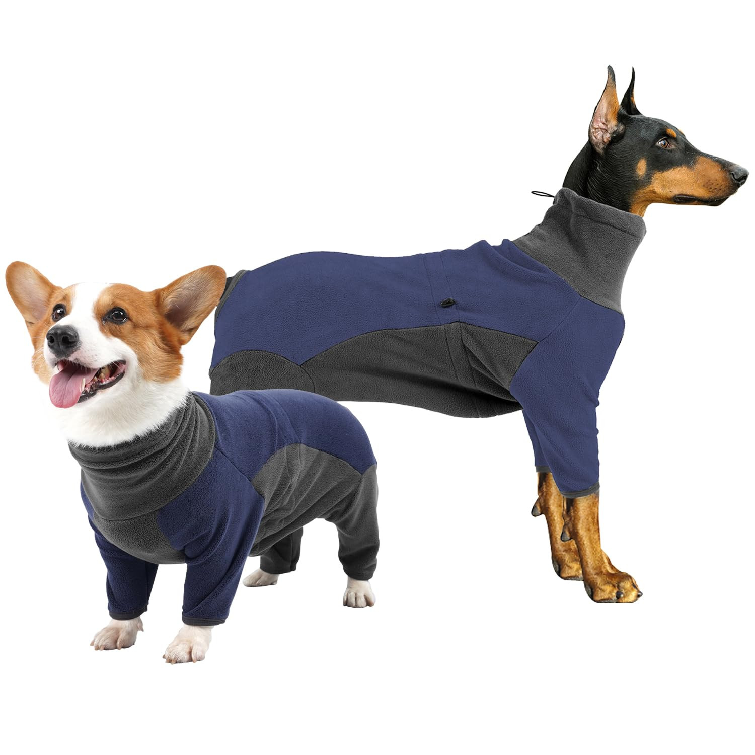 Dog Winter Fleece Coat - Blue/Grey XL-image-e37ac541-1234-4c46-b5ee-2fa31a8a4eb4-2516