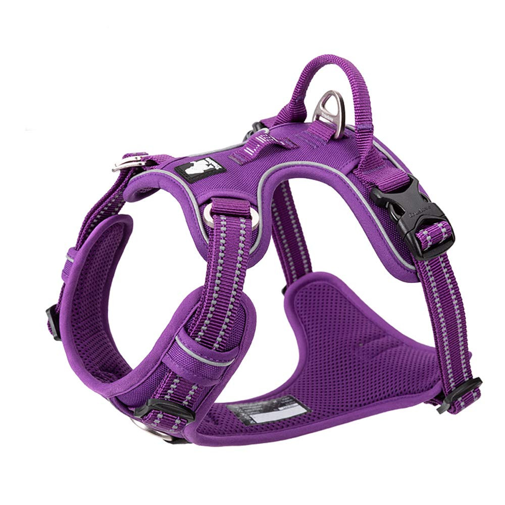 No Pull Dog Harness Reflective - Purple XL-image-50285705-33ad-4614-b9c7-8a6b6daeb3df-268301