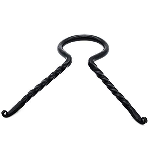 Viking Drinking Horn Stand - Black Medium-image-c92c350f-95a2-4562-a0ba-3ae7b416217c-126212